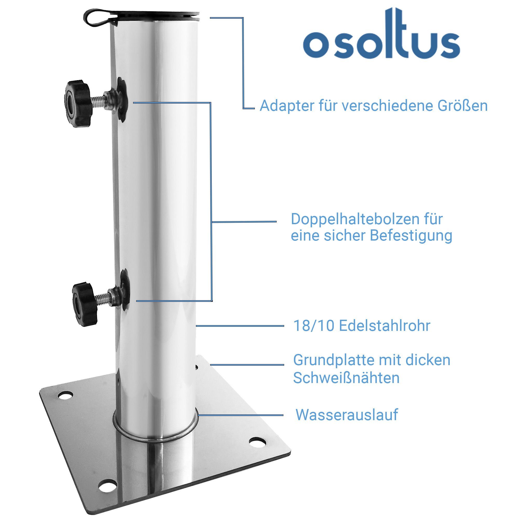 osoltus Schirmhalter osoltus Universal Schirmrohr für günstig online kaufen