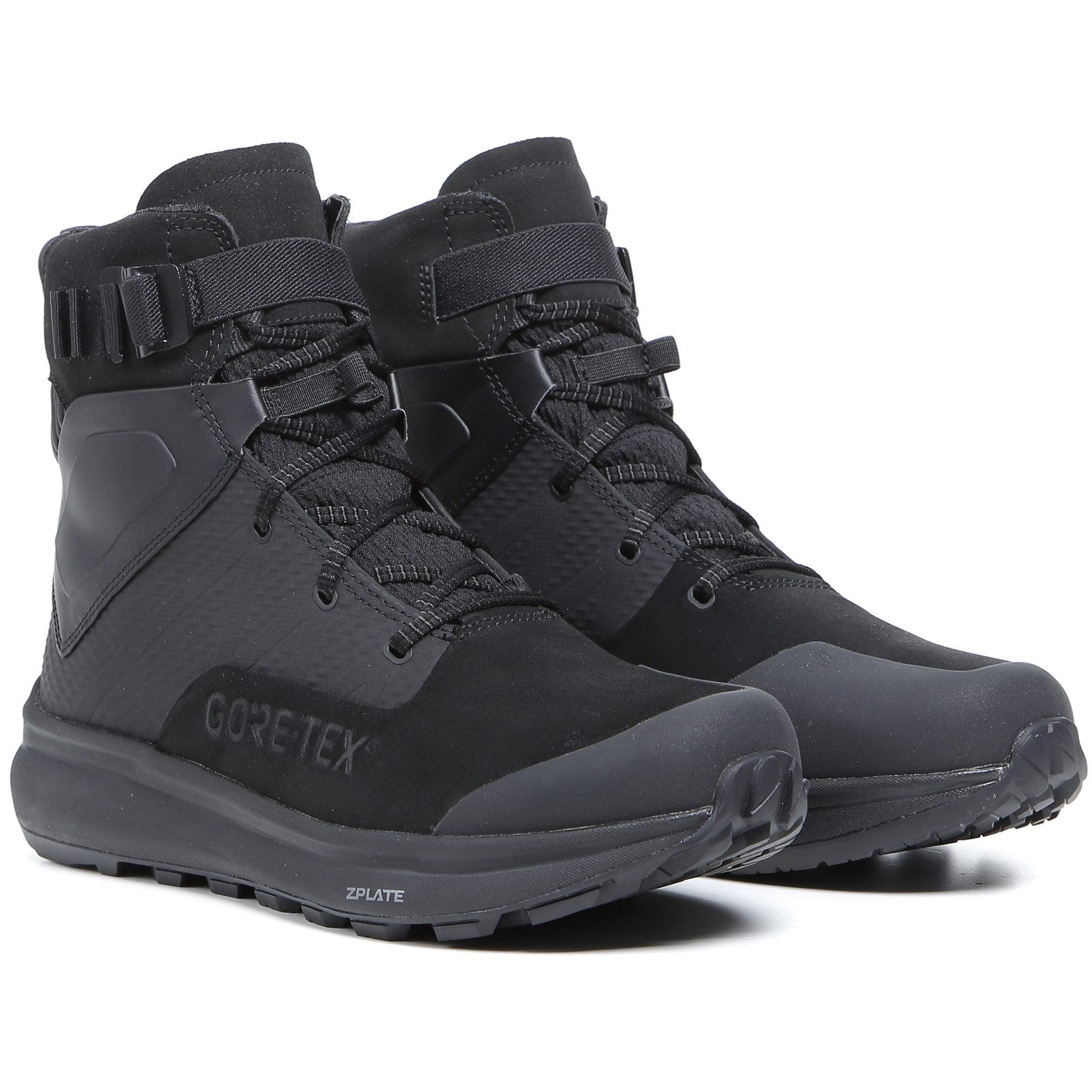 Momo Momo Submachine GTX Schuhe schwarz Motorradstiefel (Packung, Antistatische und Öl- und Benzinfeste Sohle)