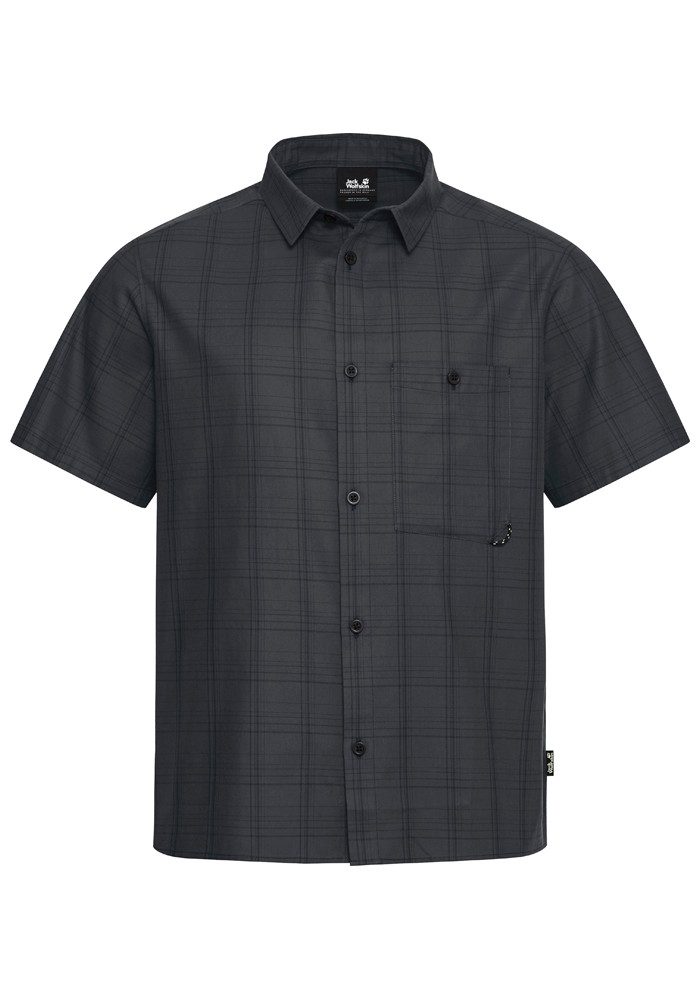 Jack Wolfskin Funktionshemd HOT TRAIL SHIRT M Kurzarm, aus Baumwolle, in den Größen S bis XXXL – Bild 5 von 5
