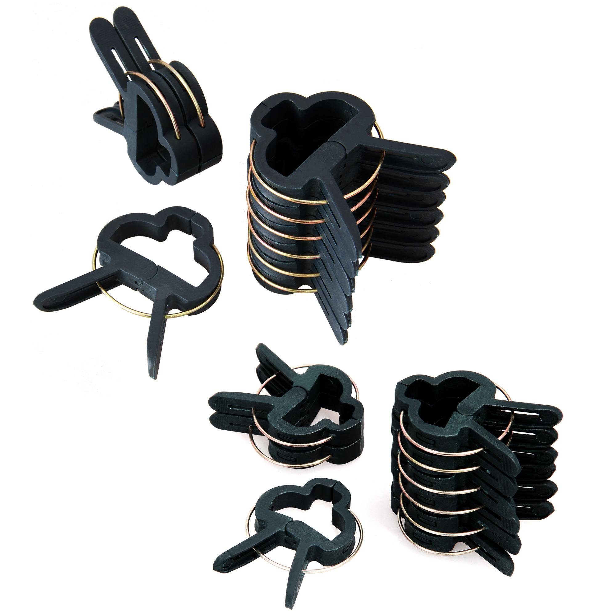 ECENCE Gartenpflege-Set 60x Pflanzenclips gemischt Pflanzenklammern günstig online kaufen