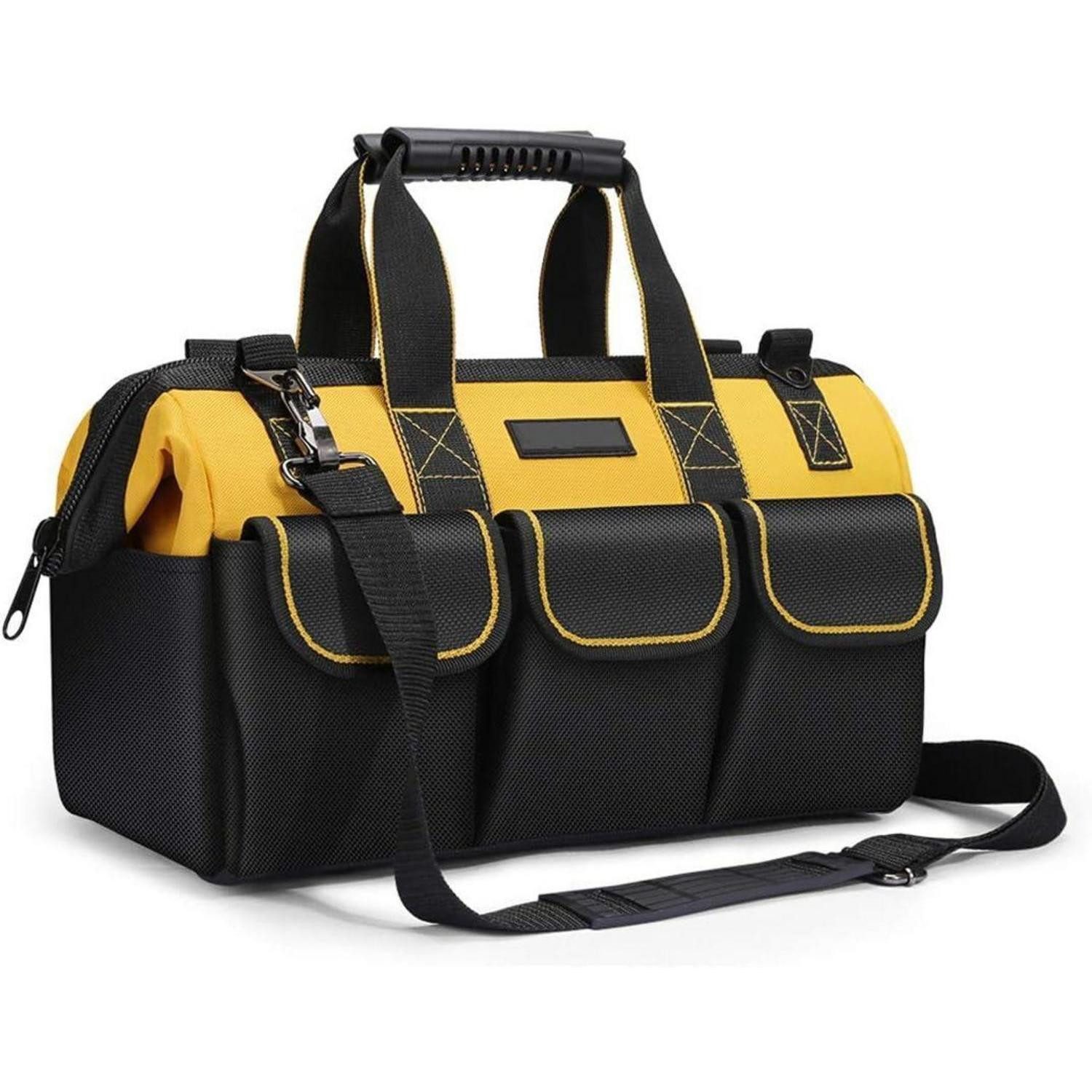 LuxusKollektion Werkzeugtasche Werkzeugtasche 17 Zoll Organizer Schultergurt