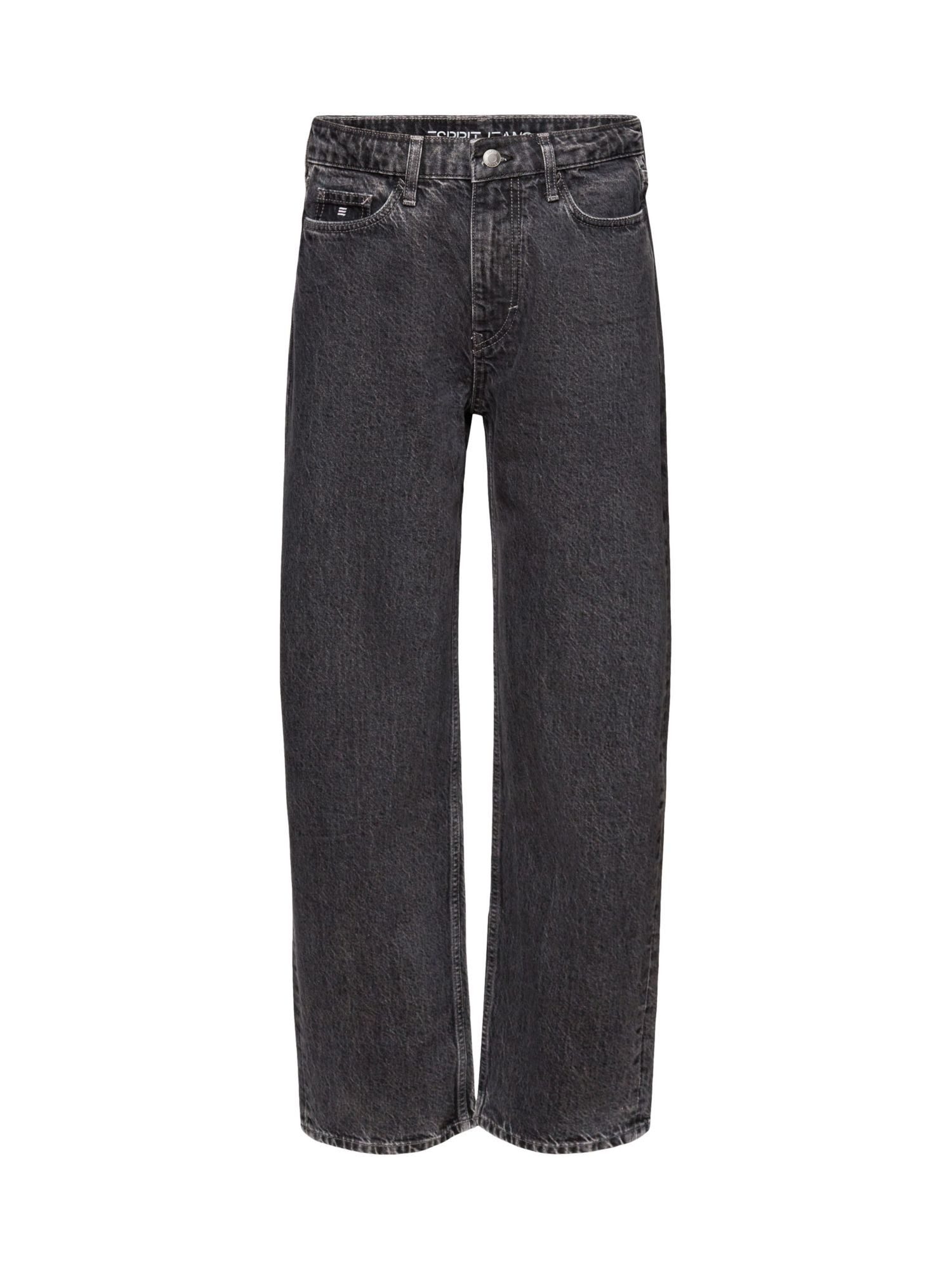 Esprit Relax-fit-Jeans Lockere Retro-Jeans mit niedrigem Bund
