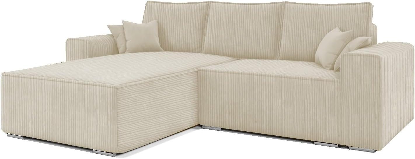 MOEBLO Ecksofa ERNO II, L-förmiges Schlafsofa günstig online kaufen