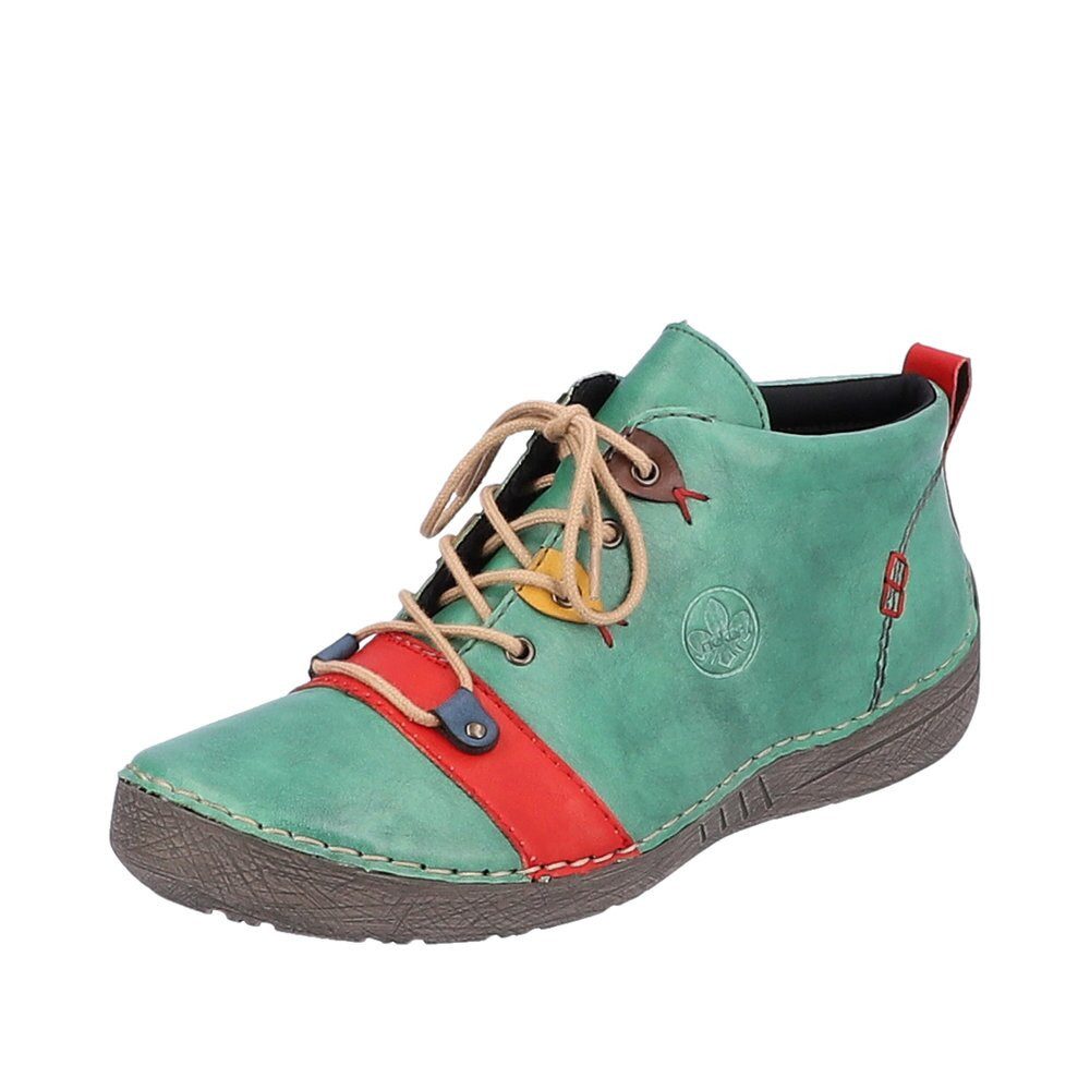 Rieker Rieker - 52507-52 - Grün Schnürschuh günstig online kaufen
