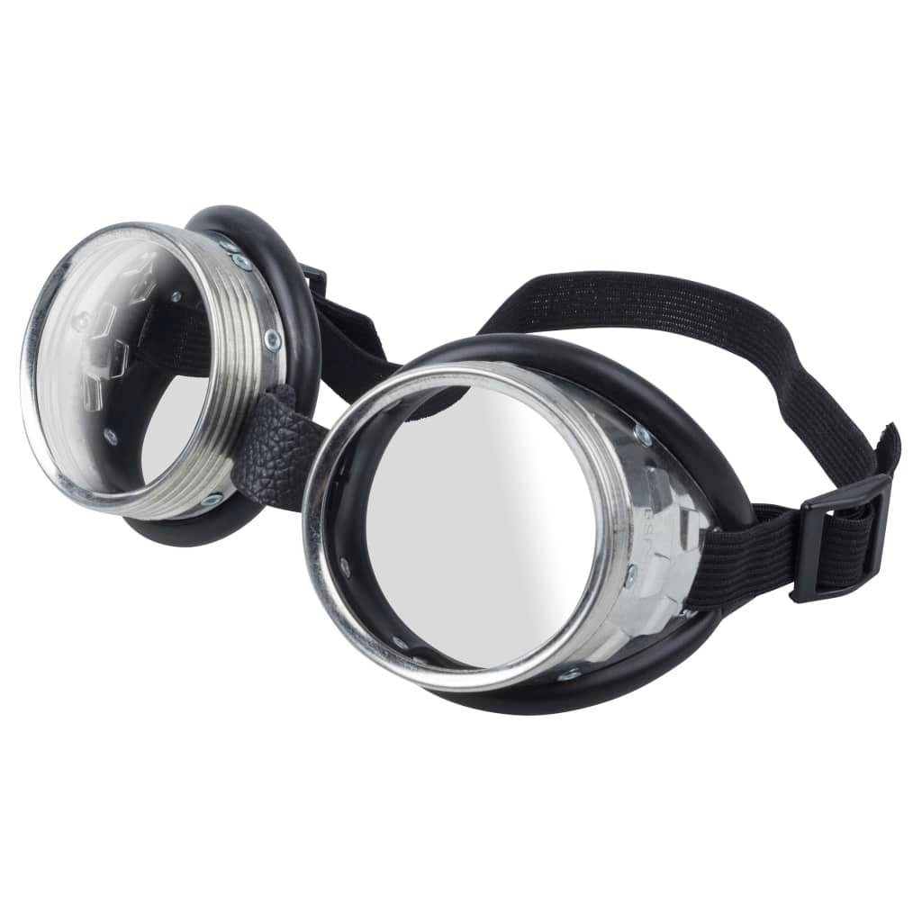 vidaXL Arbeitsschutzbrille Splitterschutzbrille mit elastischem Kopfband, transparent 14,5x5x5cm