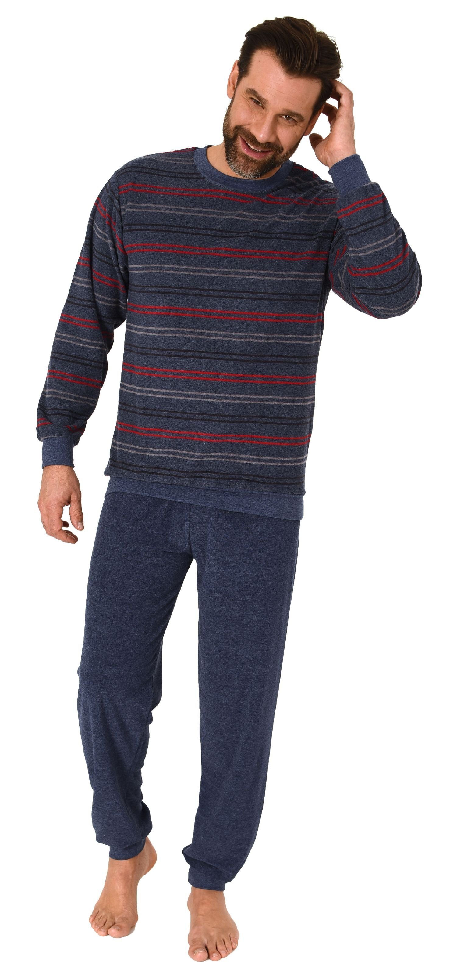 Normann Pyjama Normann Herren Frottee Schlafanzug günstig online kaufen