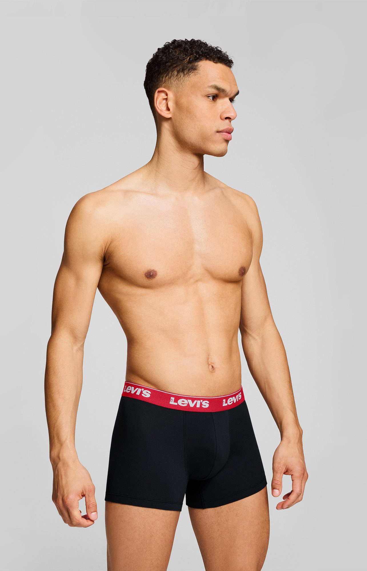 Levi's® Boxershorts LEVIS MEN REPEAT LOGO BOXER BRIEF 3P (3er Pack)