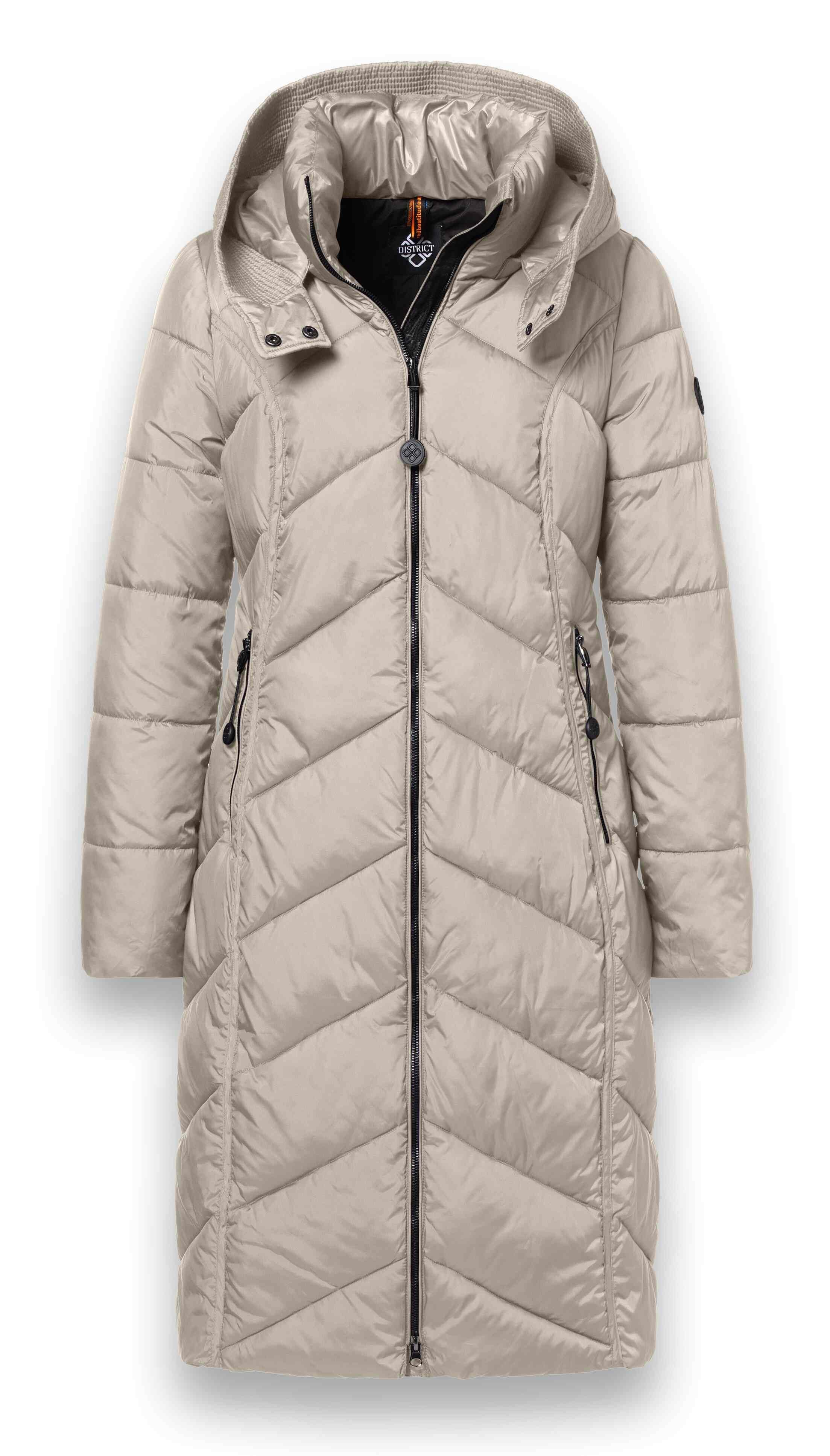 District Steppmantel Arosa (wasserabweisend) beige Damen günstig online kaufen