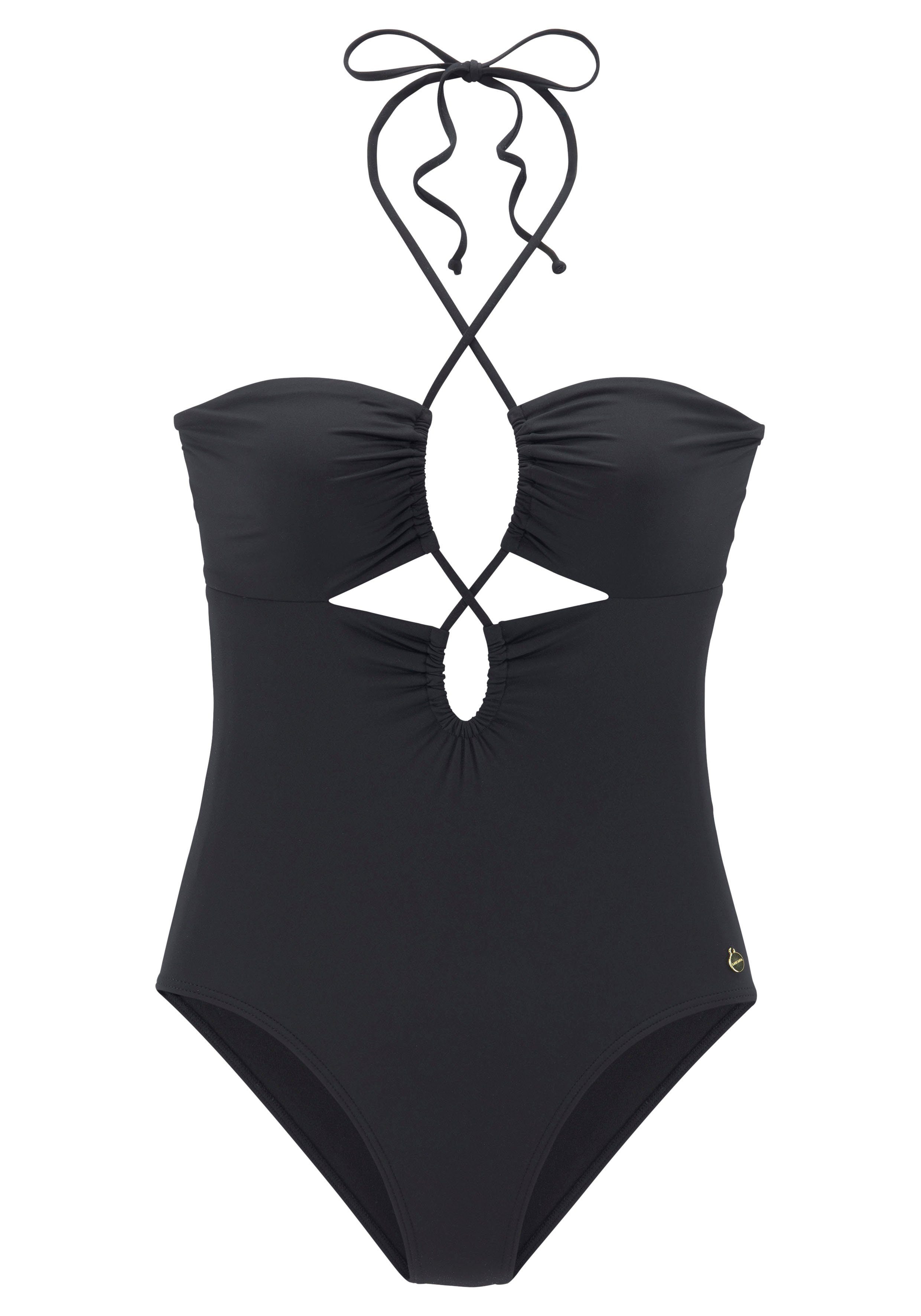 LASCANA Badeanzug Shiva mit modischen Cut-Outs günstig online kaufen