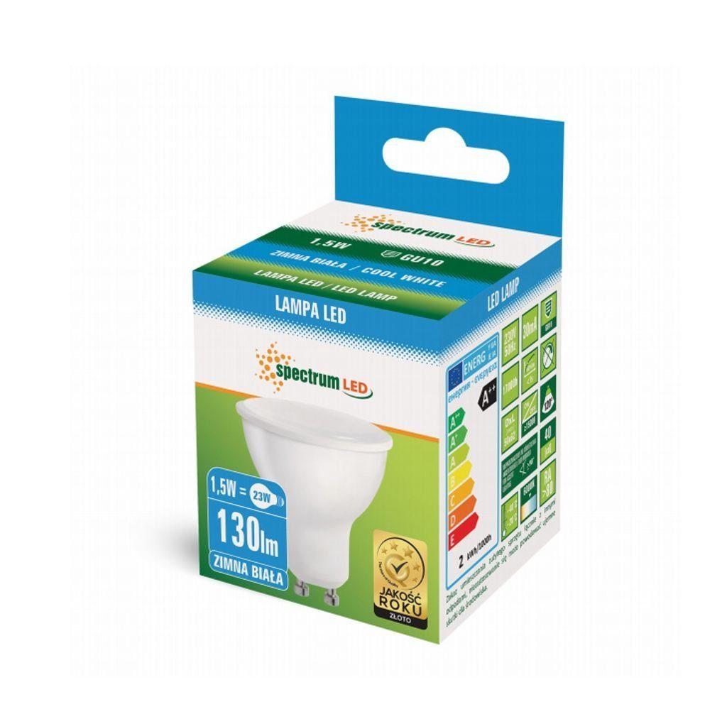 Spectrum LED-Leuchtmittel Spectrum LED GU10 1,5W günstig online kaufen