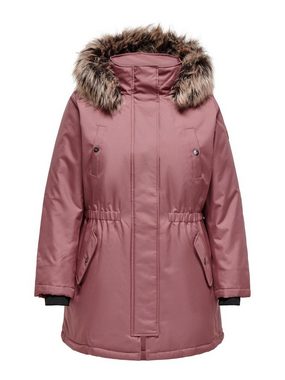 ONLY CARMAKOMA Winterjacke Parka Mantel Winter Jacke Große Übergröße Curvy Plus Size 4383 in Rosa
