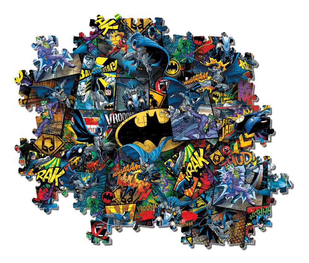 Clementoni® Puzzle Puzzle Impossible Puzzle! DC Batman 1000 Teile, Puzzleteile