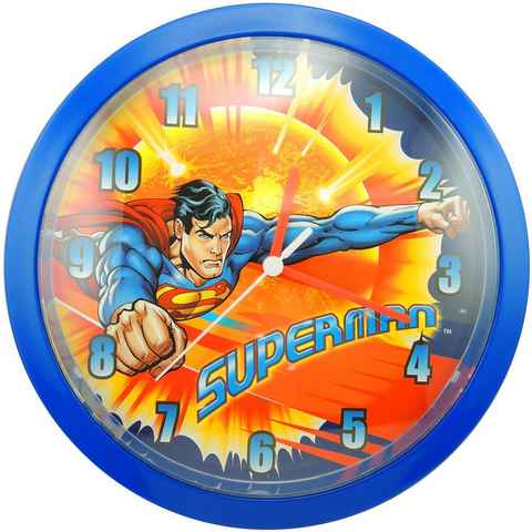 Joy Toy Wanduhr Superman Wanduhr, 106288 (ideal auch als Geschenk)