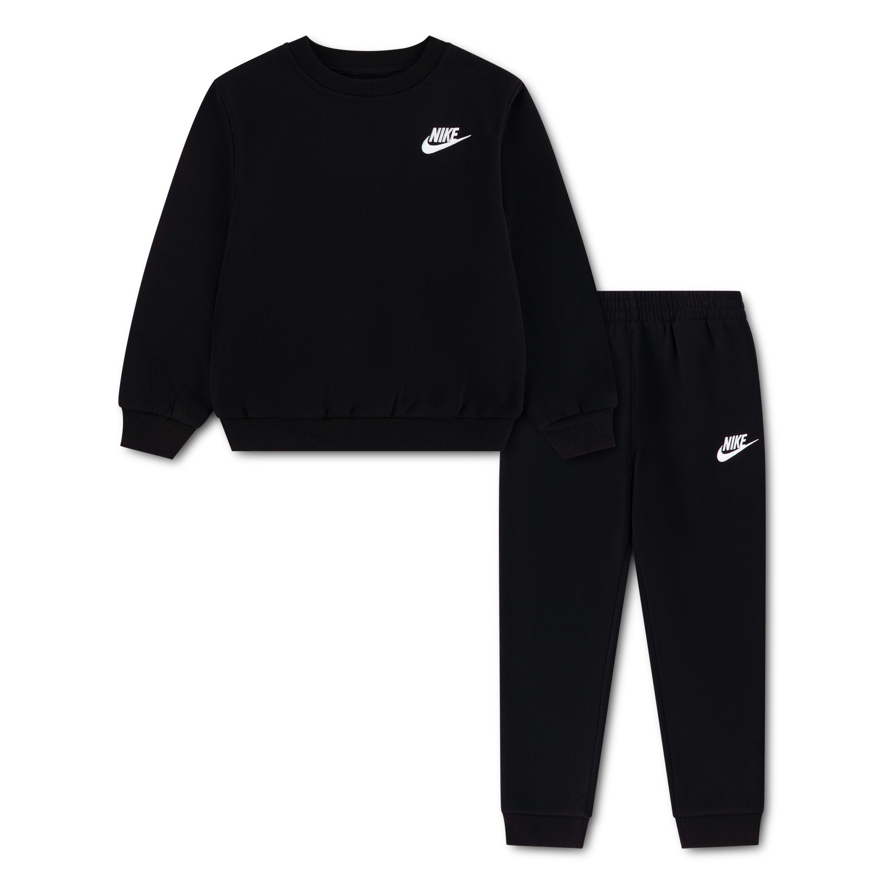 Nike Sportswear Jogginganzug NKN LBR CREW SET, aus Baumwolle und Polyester, neutraler Schnitt