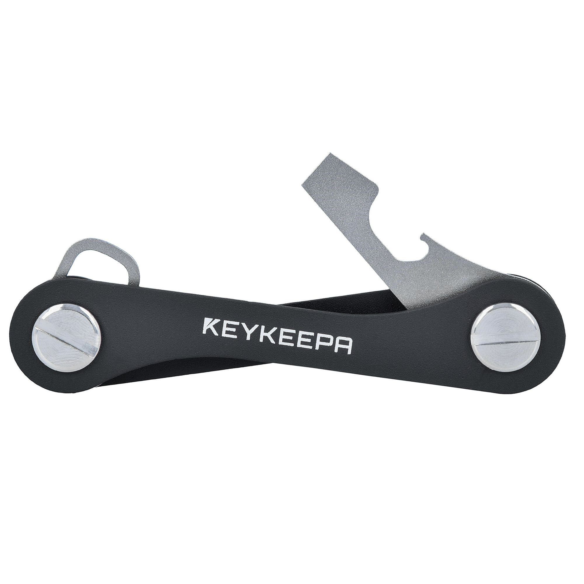 Classic, Keykeepa Aluminium Schlüsseltasche black