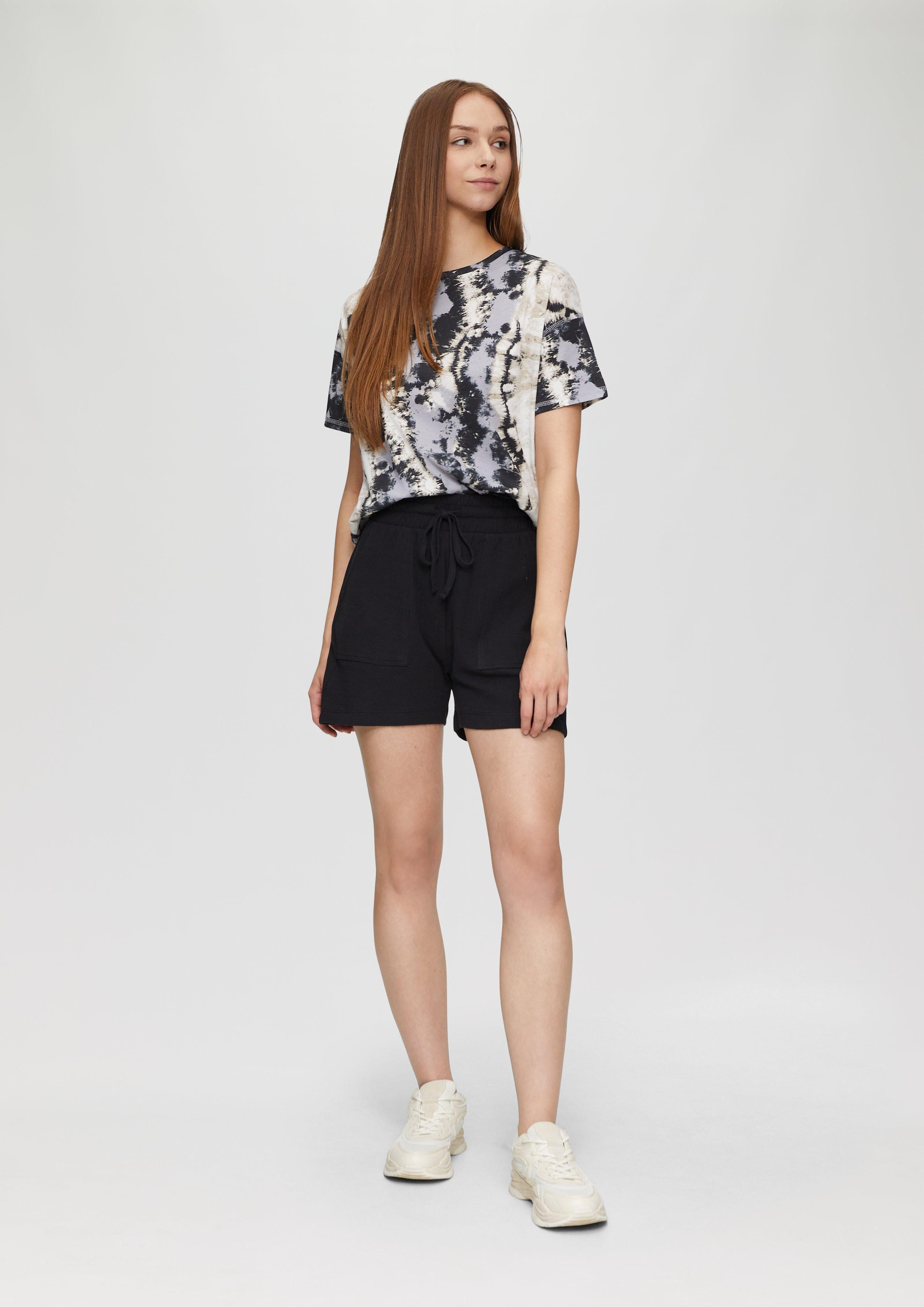 QS Shorts Kurze Hose aus Waffel-Piqué günstig online kaufen
