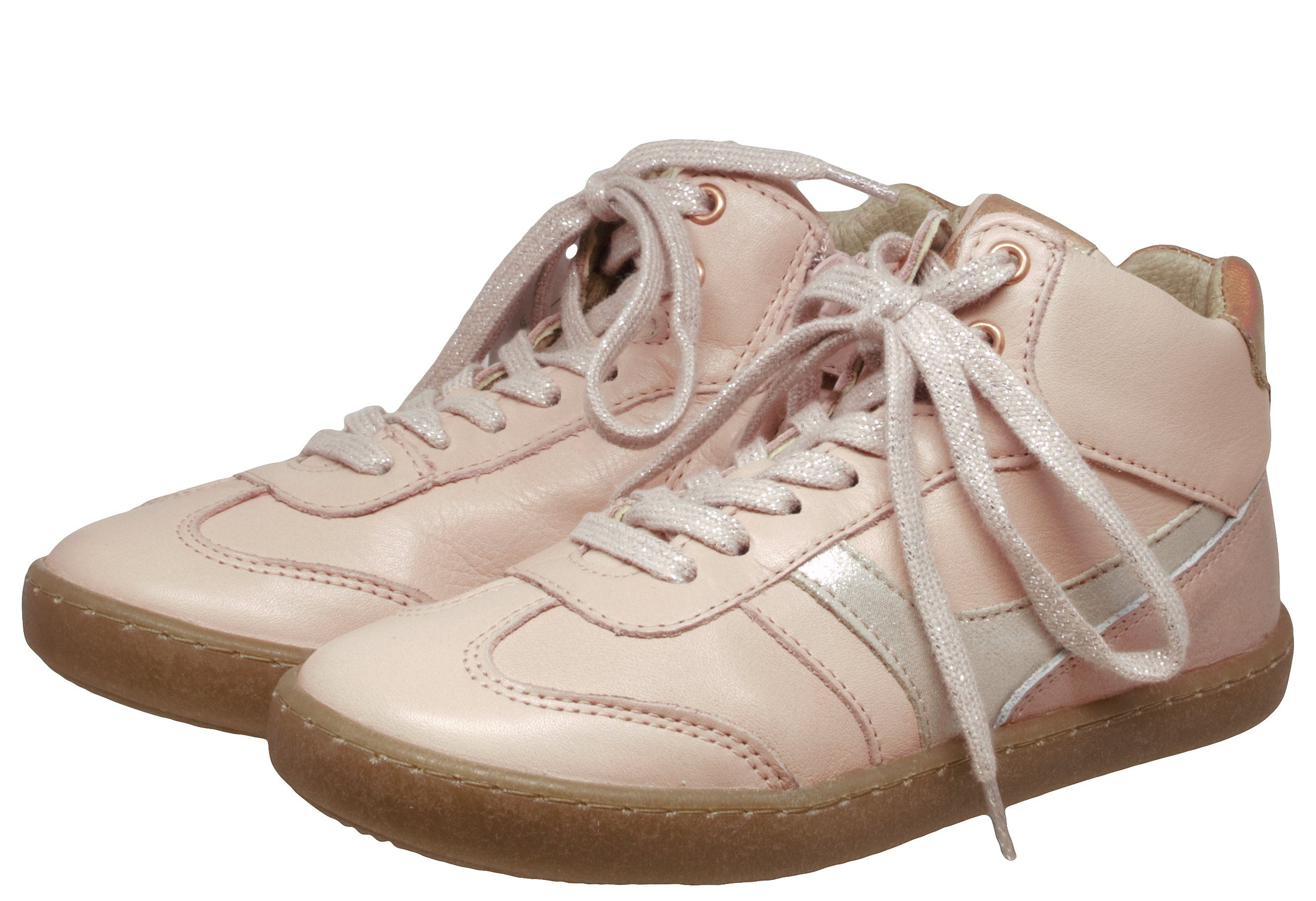 Telyoh Telyoh Leder Sneaker Y00937.2746 Mädchen Halbschuh Beige Sneaker