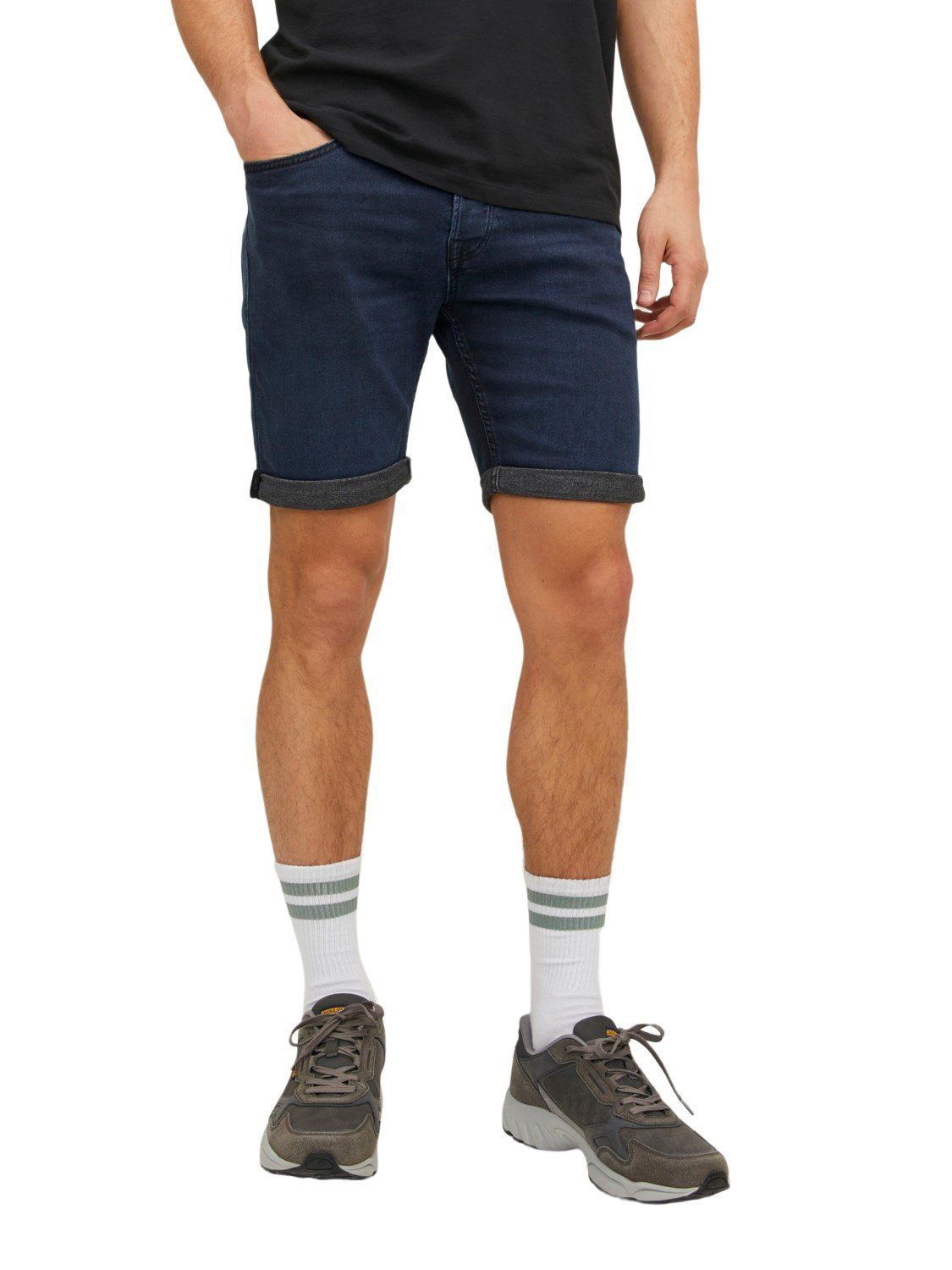 Jack & Jones Jeansshorts JJIRICK JJICON SHORTS GE 604 mit Stretch