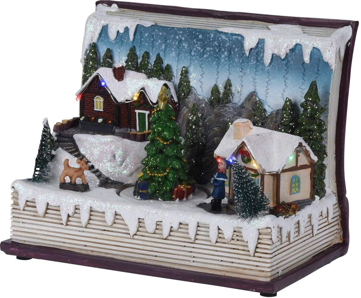 SELF IMPORT AGENCIES Weihnachtsdorf BUCH, mit LED Beleuchtung