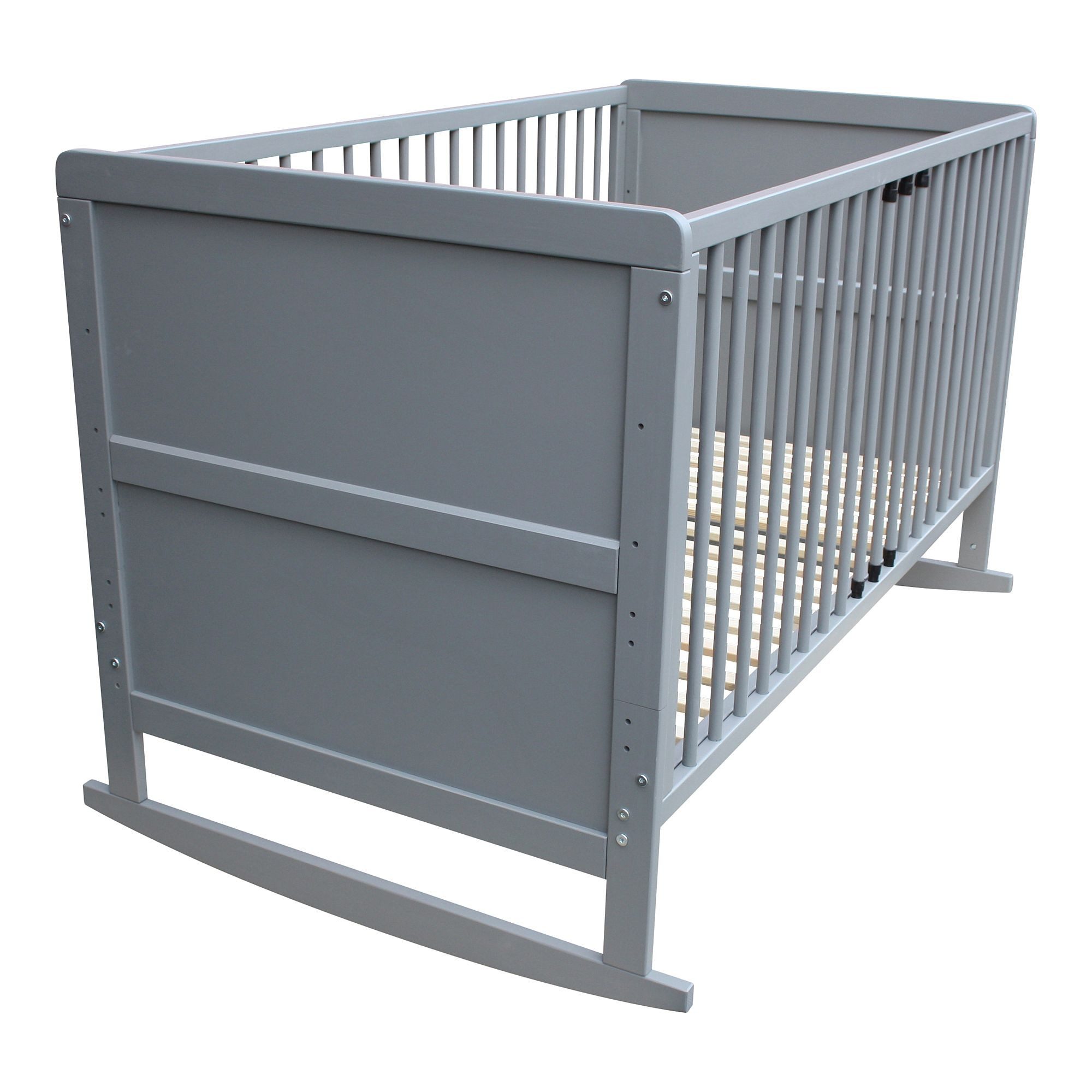 Micoland Kinderbett Kinderbett Juniorbett Beistellbett Wiege 140x70 cm 4in1 günstig online kaufen