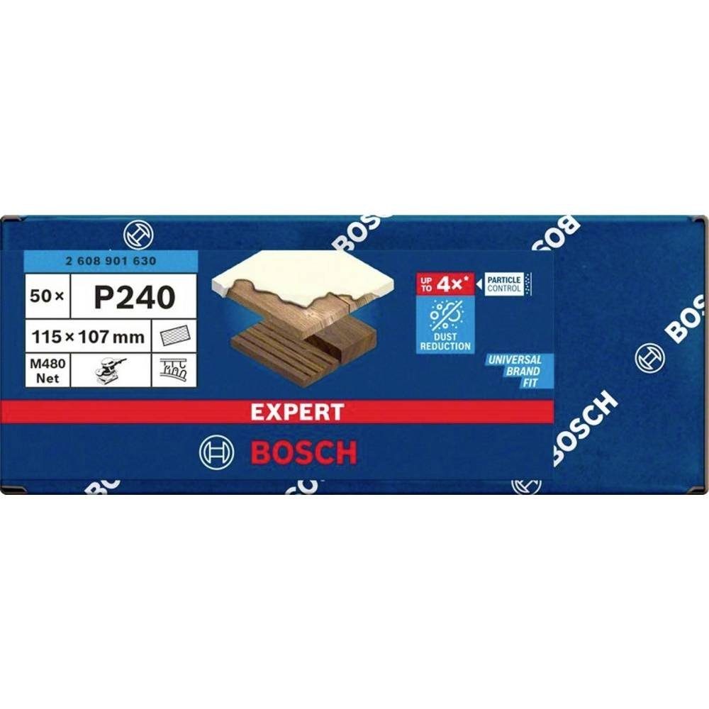 Bosch Accessories BOSCH M480 Schleifpapier EXPERT NETZSTRUKTUR-SCHLEIFBLÄTTER