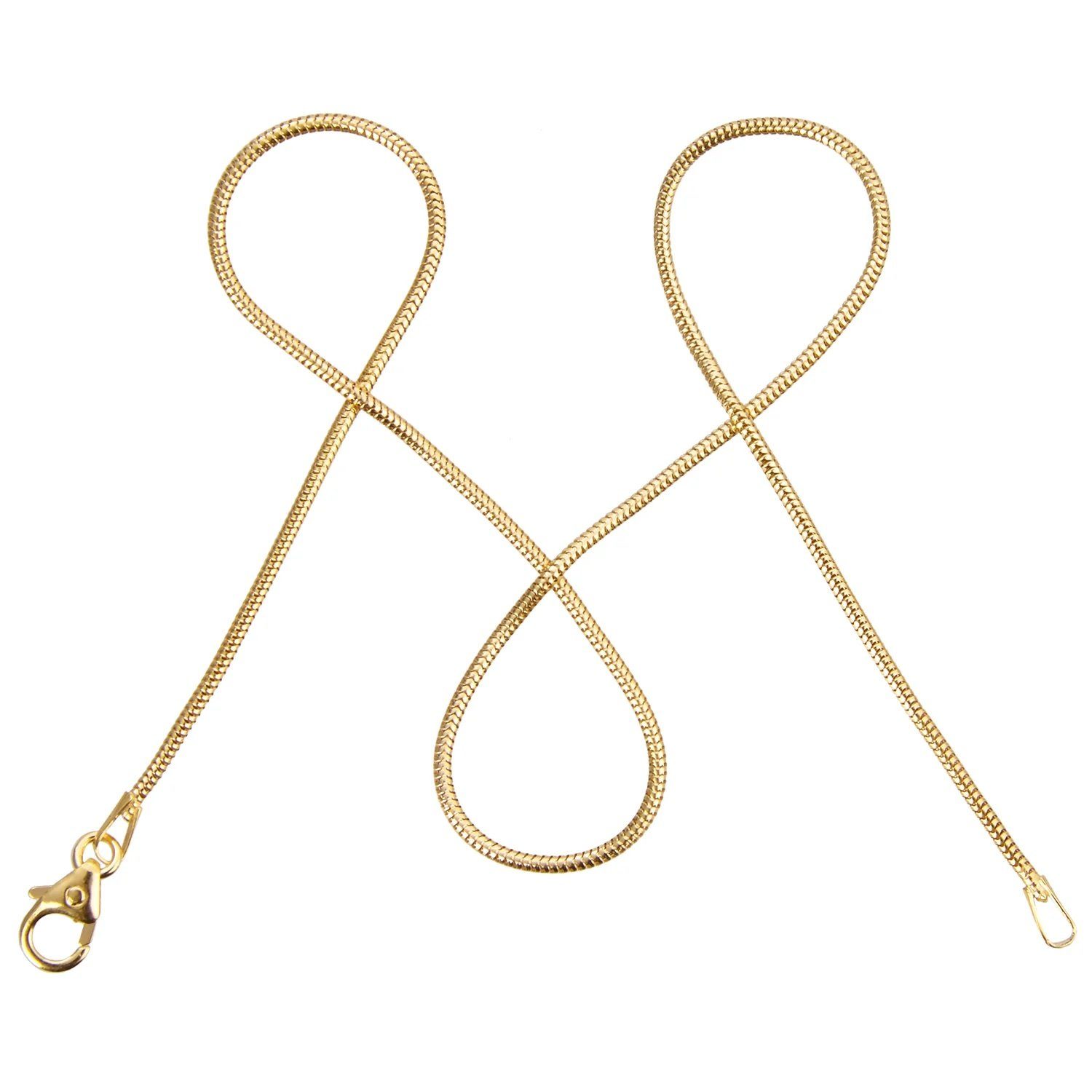 modabilé Goldkette Schlangenkette HEARTFELT 585 Gold (14 Karat), Halskette günstig online kaufen