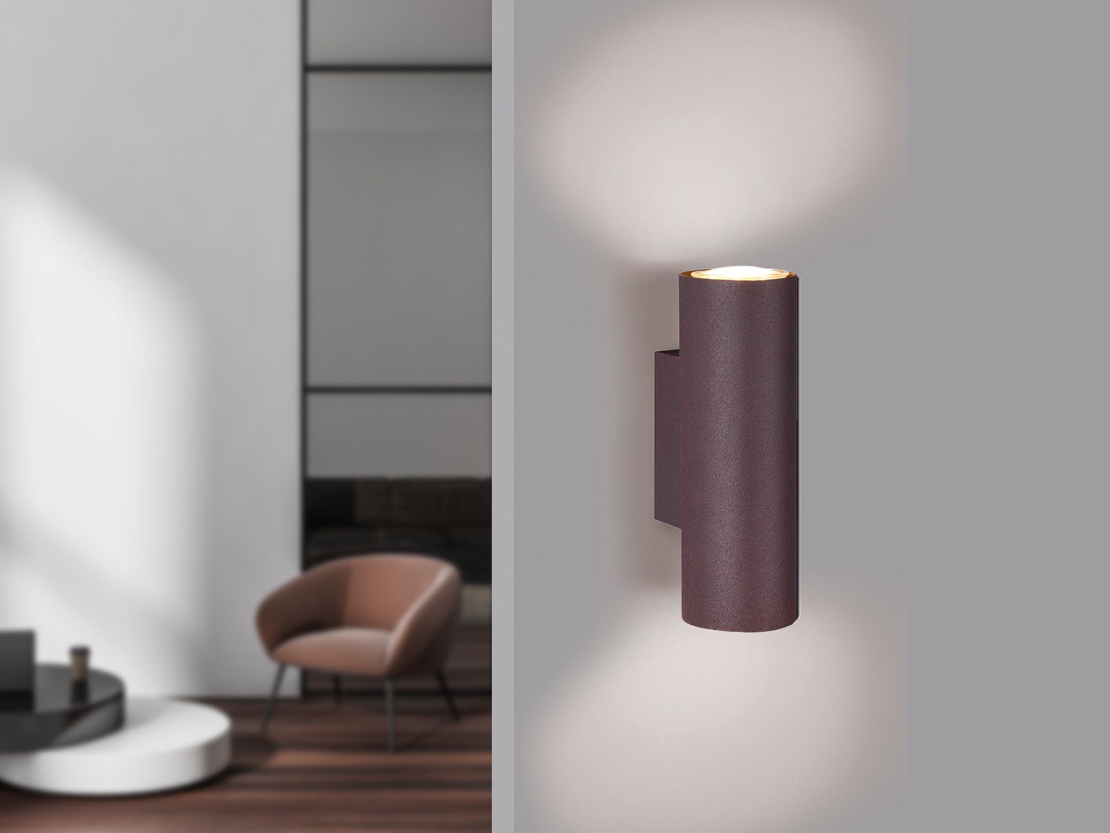 TRIO Leuchten LED Wandleuchte, Dimmfunktion, LED günstig online kaufen