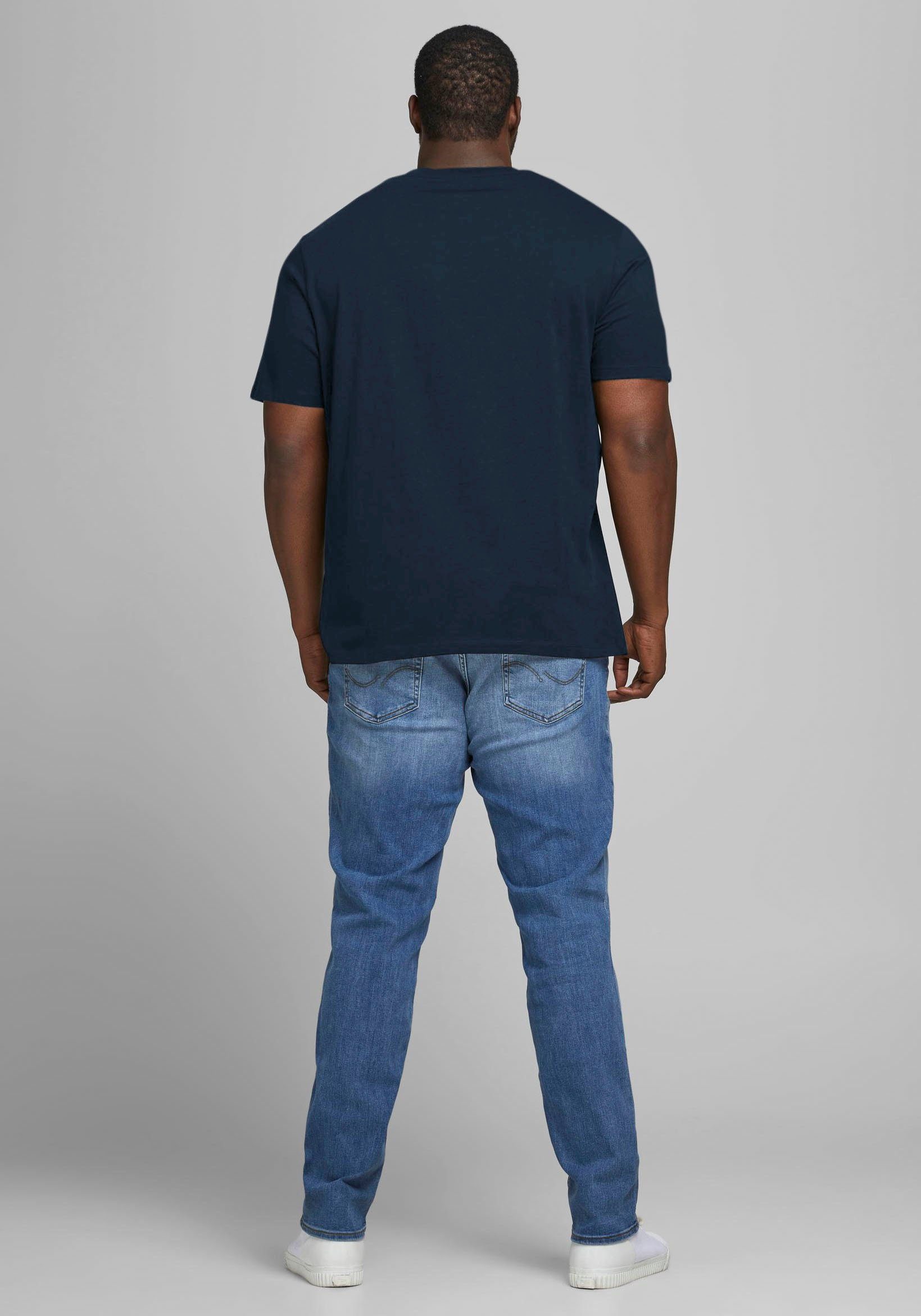 Jack & navy PlusSize Jones T-Shirt TEE CORP bis 6XL LOGO Größe