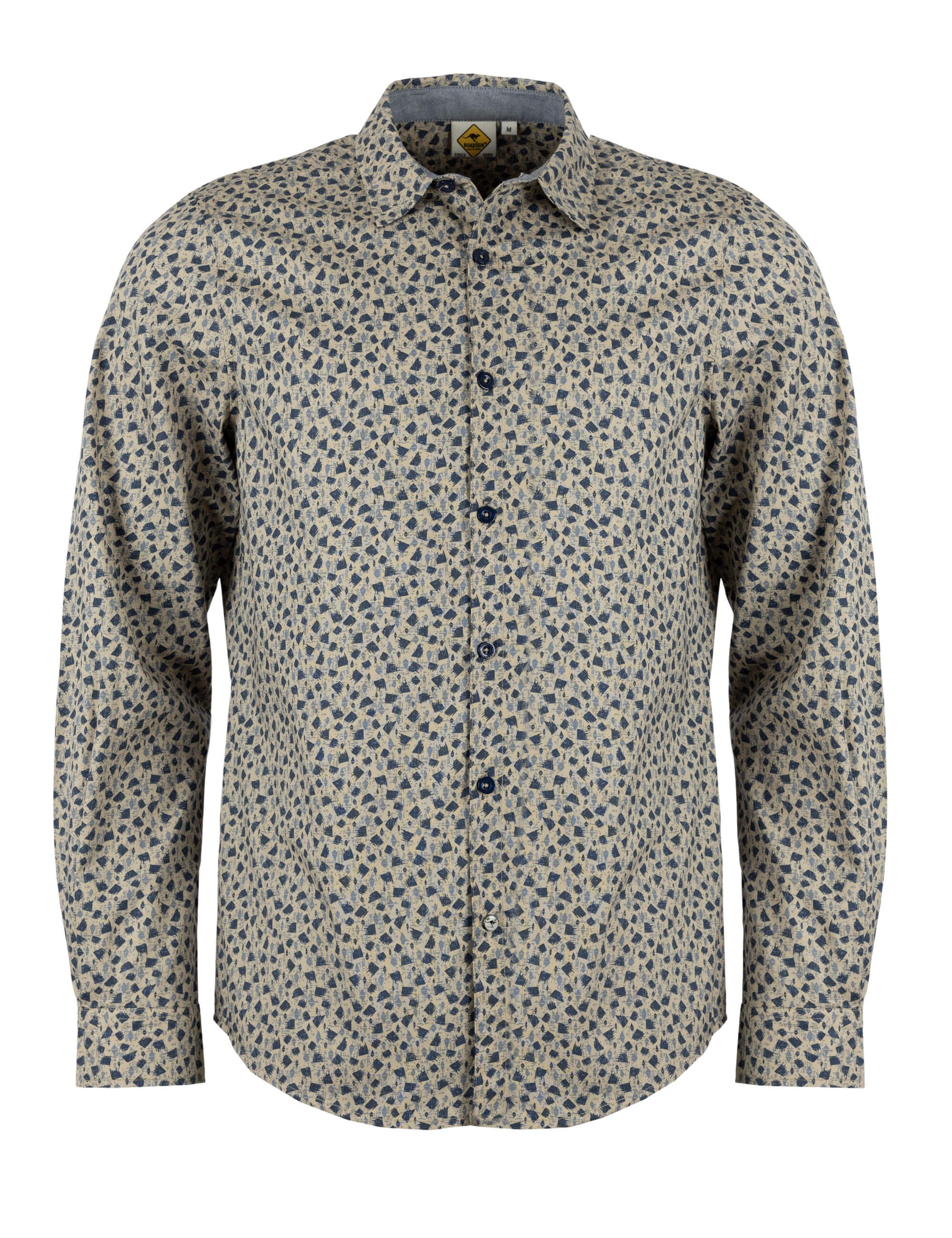 ROADSIGN australia Langarmhemd Desert Print (1, 1-tlg., 1) leichte Webware mit sommerlichem Muster und langem Arm