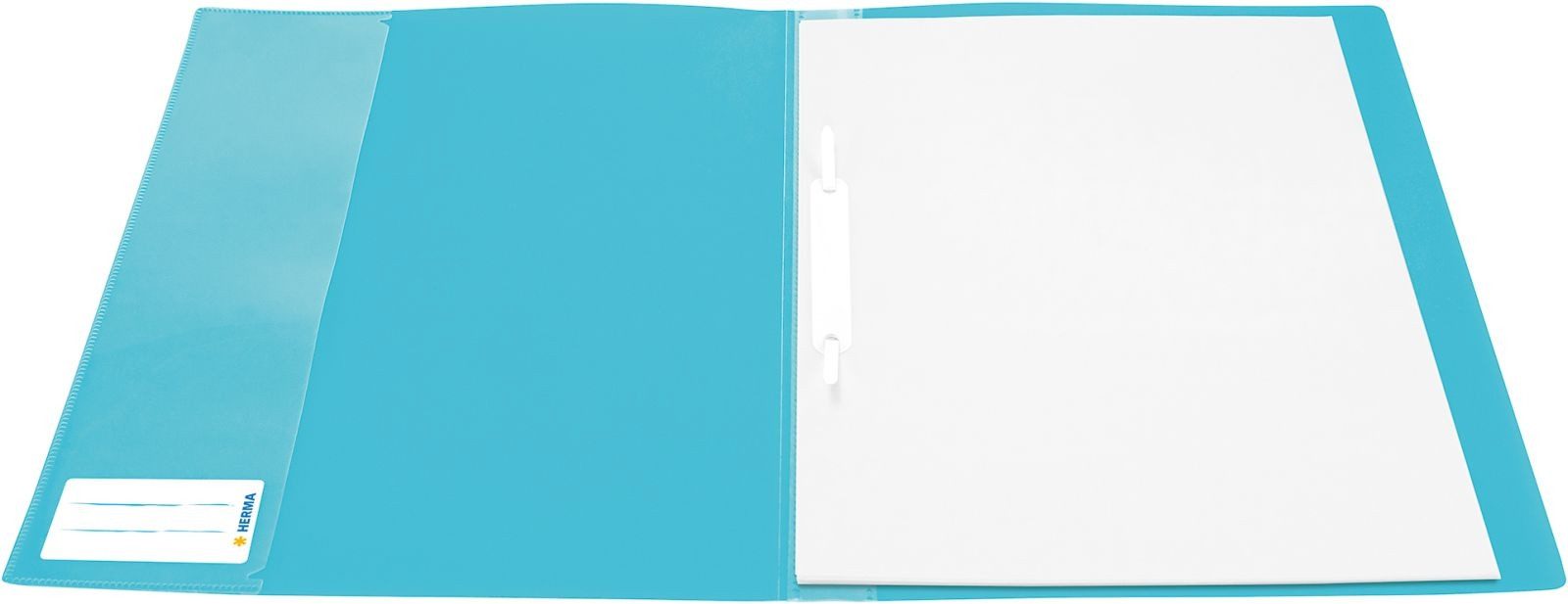 HERMA Hefter Schnellhefter A4 PP hellblau (3 Stück)