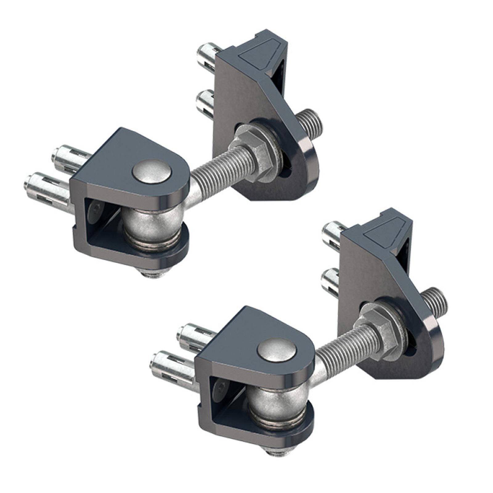LOCINOX Torbeschlag 1 Paar Torbänder zum Anschrauben BOLTONHD-4D-16-QF für Tore bis 200 kg