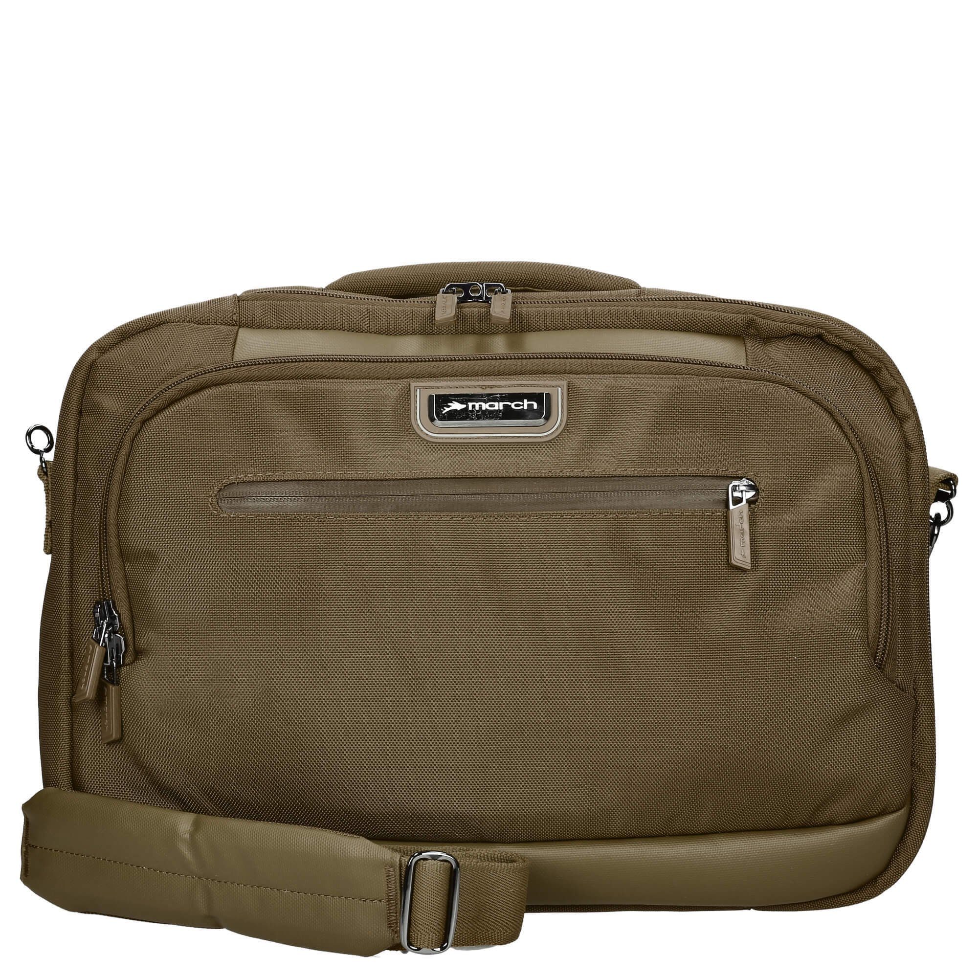 March15 Trading Businesstasche Bags take Rolling Laptoptasche Away bronze - cm 42