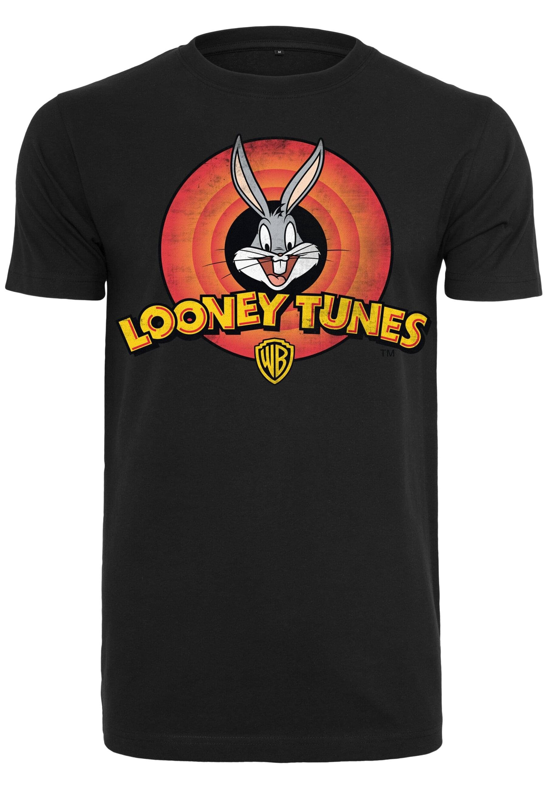 T-Shirt Merchcode Herren Looney Tunes Bugs Bunny Logo Tee