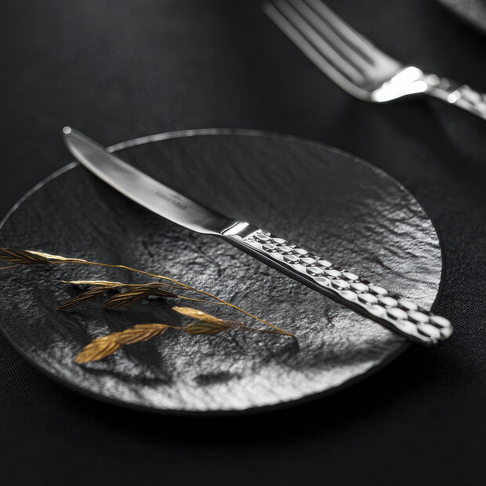 Villeroy & Boch Frühstücksteller Manufacture Rock, Spülmaschinengeeignet, Schwarz, Manufacture Rock, H: 2cm