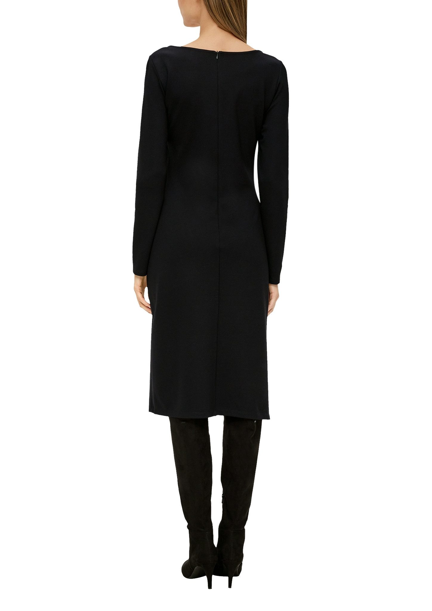 s.Oliver Midikleid - Jerseykleid aus Viskosemix