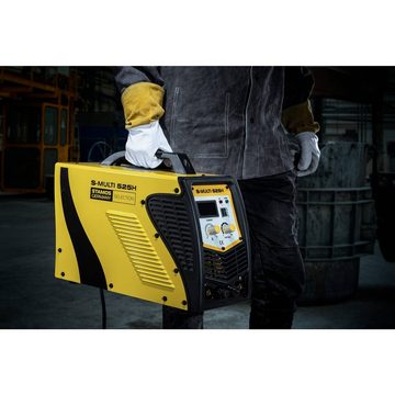 Stamos Welding Group Elektroschweißgerät Schweißgerät Kombi 3In1 Plasmaschneider Wig mma E Hand 180A 230V