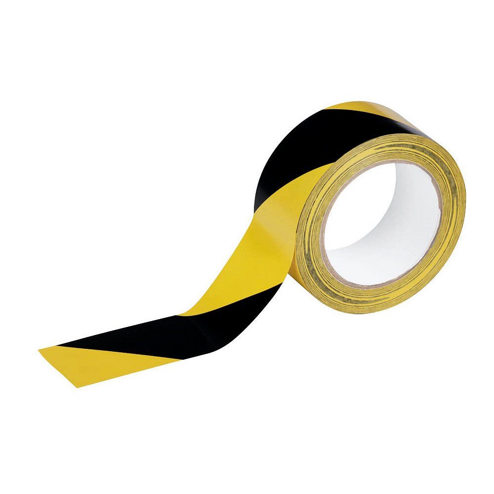 Meter BASIC 33 Markierungsband gelb/schwarz Klebeband DURALINE® 5cm - DURABLE