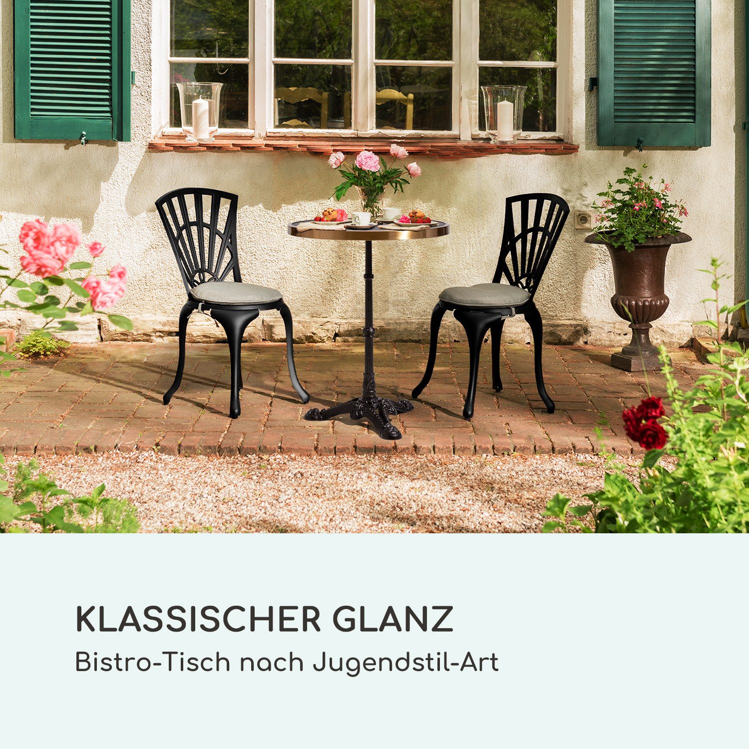 blumfeldt Beistelltisch Patras Lux Bistro-Tisch, Bistrotisch günstig online kaufen