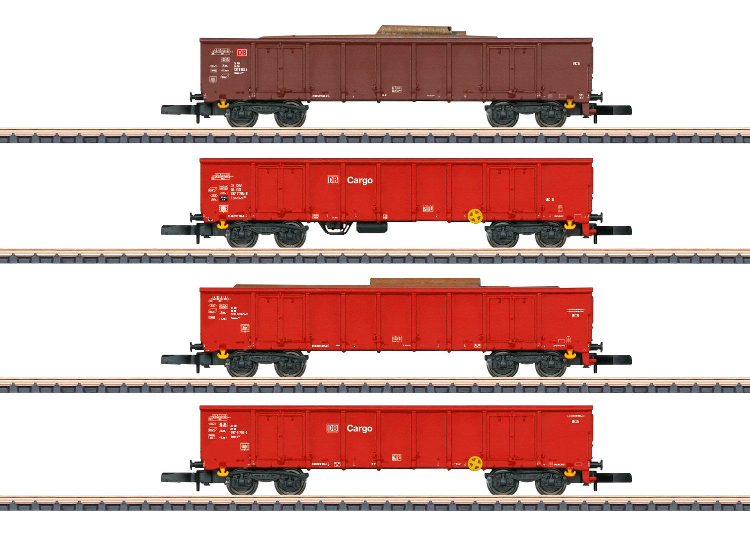 Märklin Kesselwagen Märklin Spur Z 82542 Hochbordwagen-Set Eanos