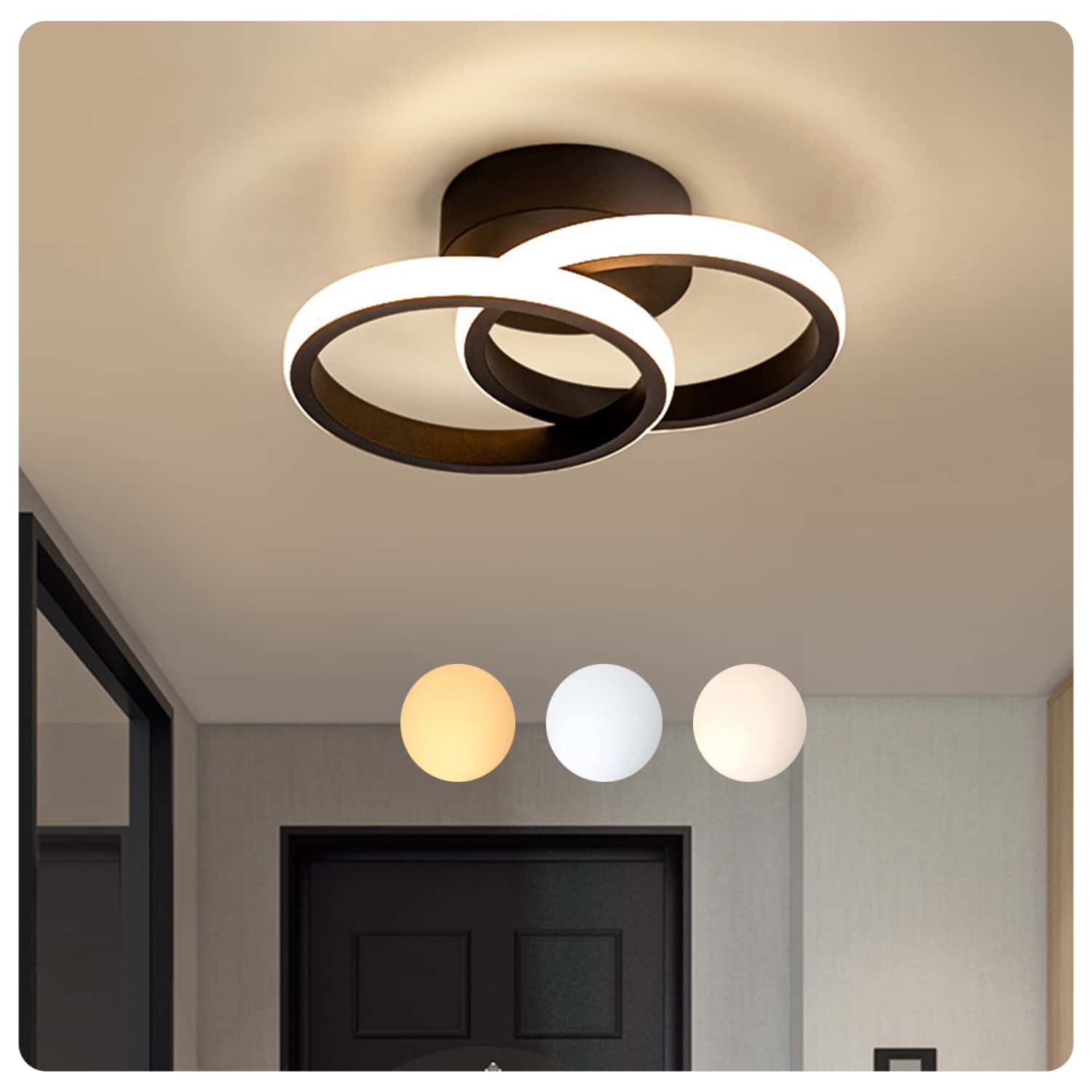 ibettertec Deckenleuchte LED Deckenleuchten Dimmbar deckenlampen 3-Farbige günstig online kaufen