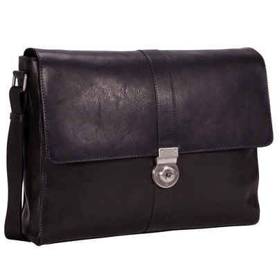 Leonhard Heyden Messenger Bag Bergamo, Leder