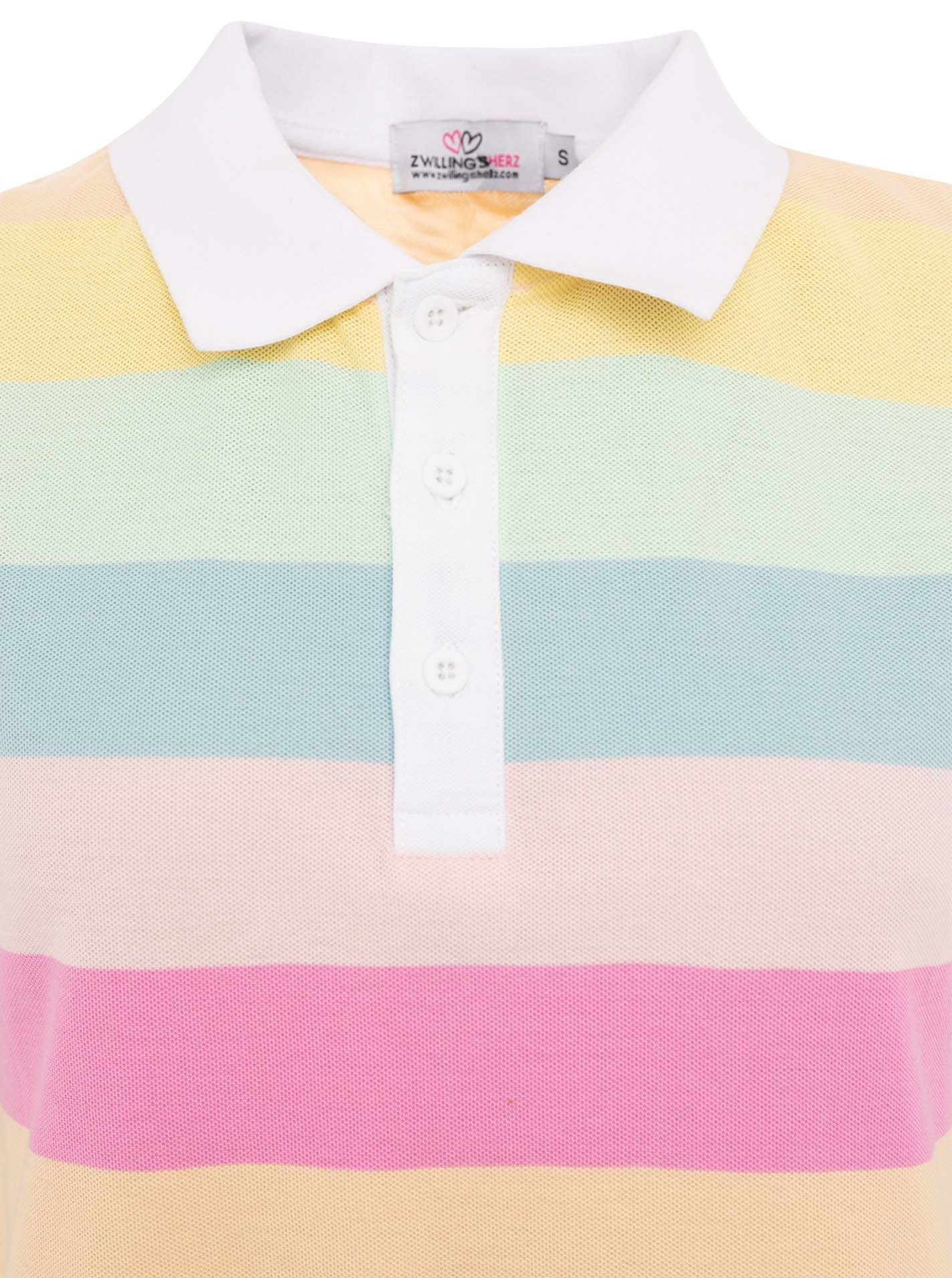 Poloshirt Rainbow