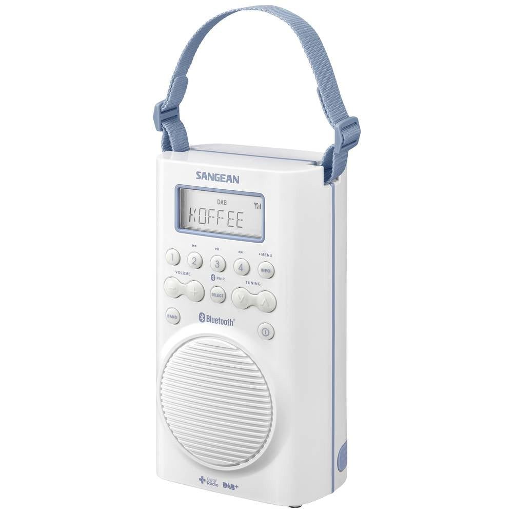 Sangean Tragbares DAB+ / UKW / Bluetooth®-Reiseradio H205 Radio (wasserdicht)