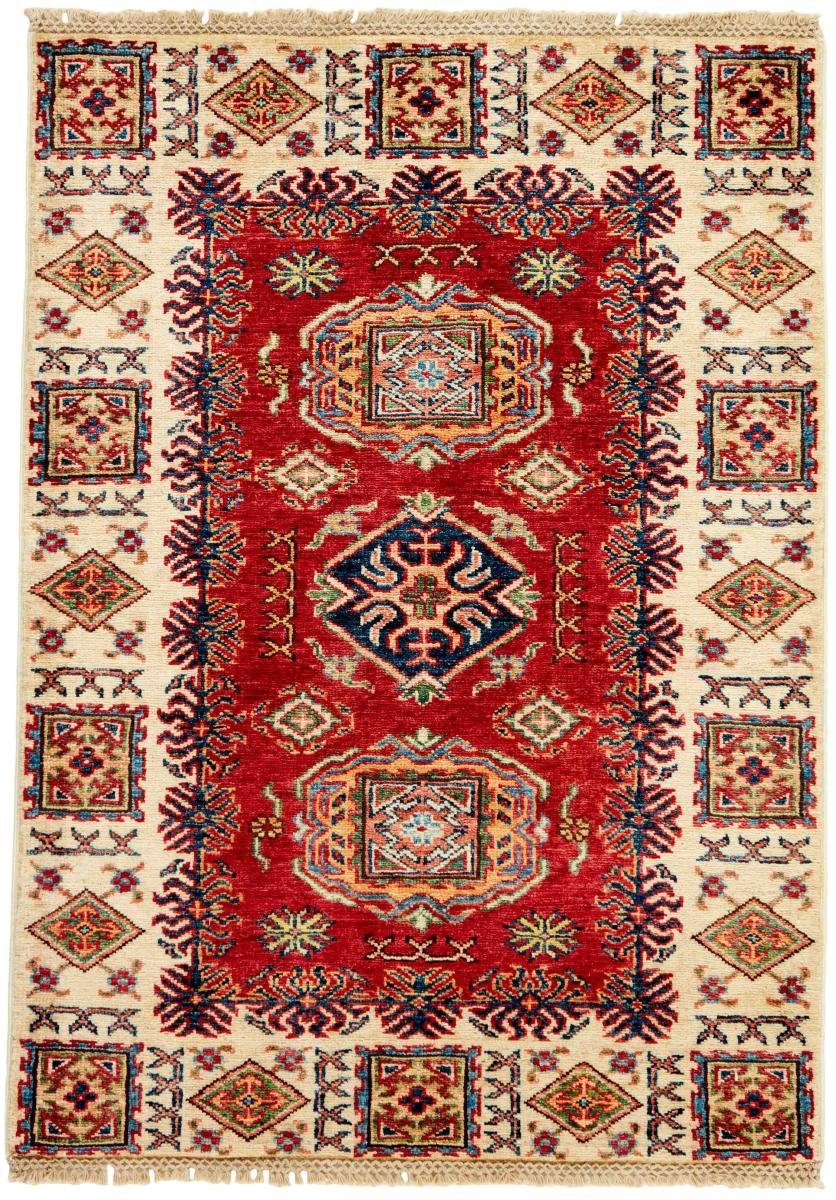 Orientteppich Kazak 81x116 Handgeknüpfter Orientteppich, Nain Trading, rechteckig, Höhe: 5 mm