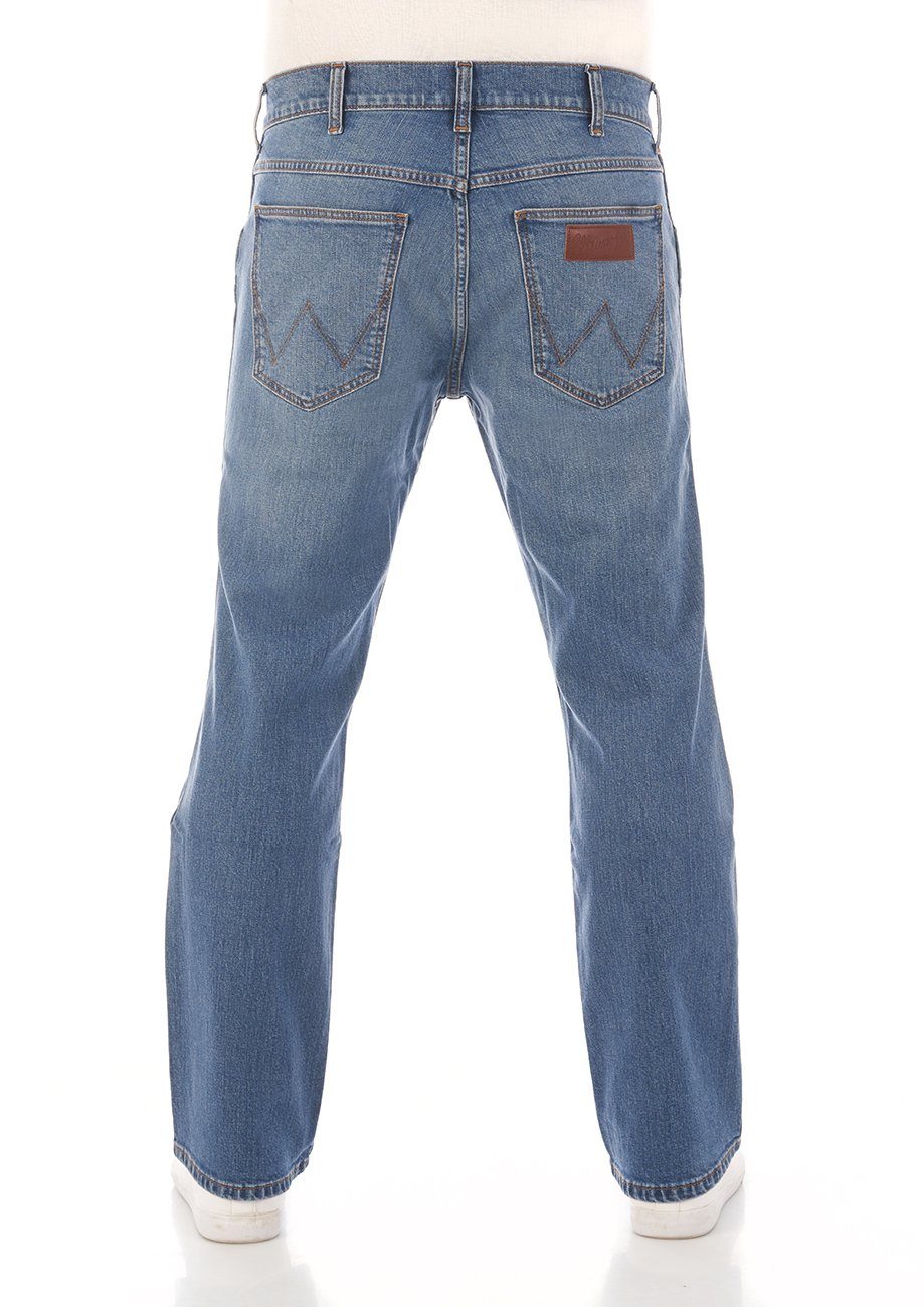 Wrangler Bootcut-Jeans Herren Jeanshose Jacksville Boot Cut Denim Hose mit günstig online kaufen