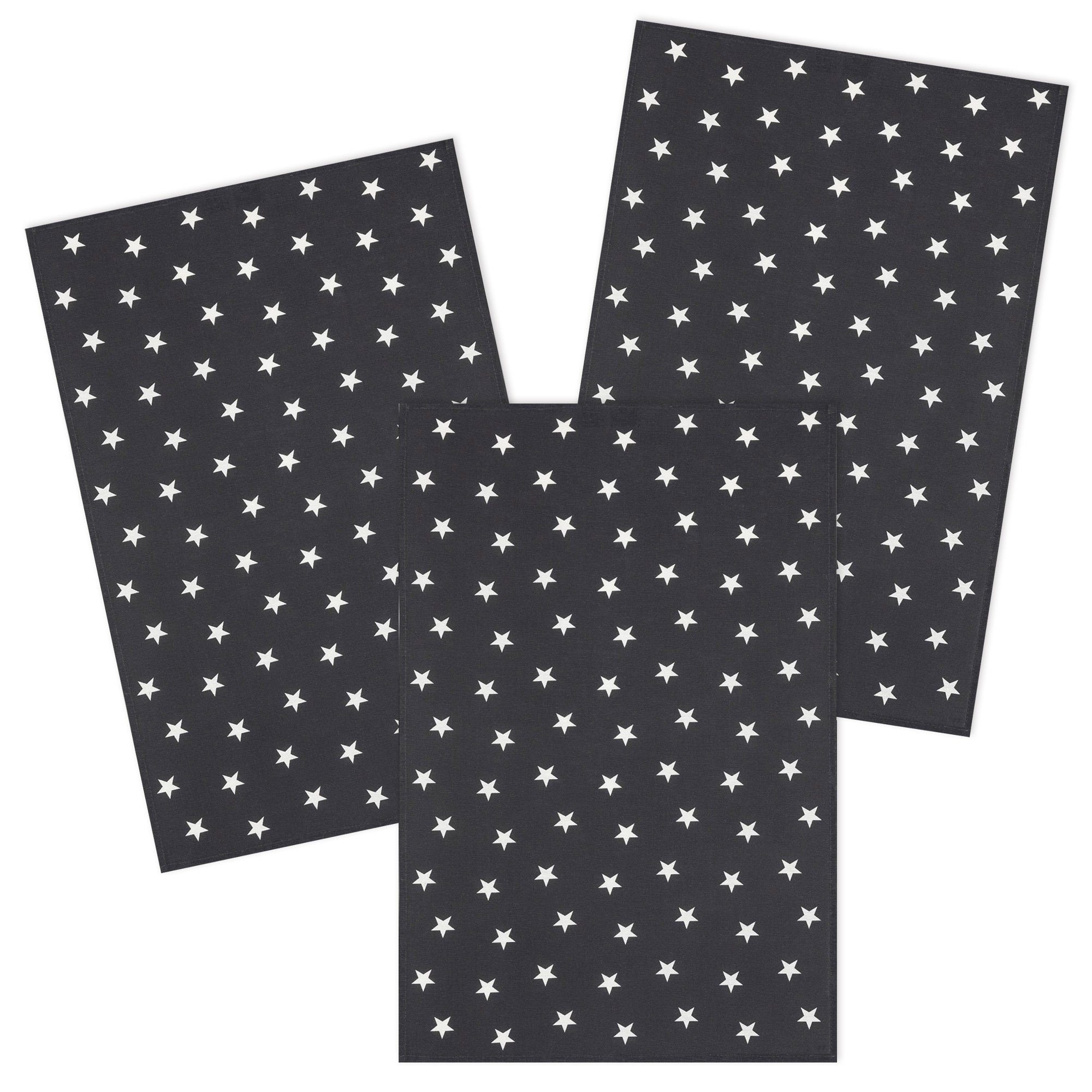 Kracht Geschirrtuch Sternchen, (Set, 3-tlg., Set), 3er Pack Geschirrtücher günstig online kaufen