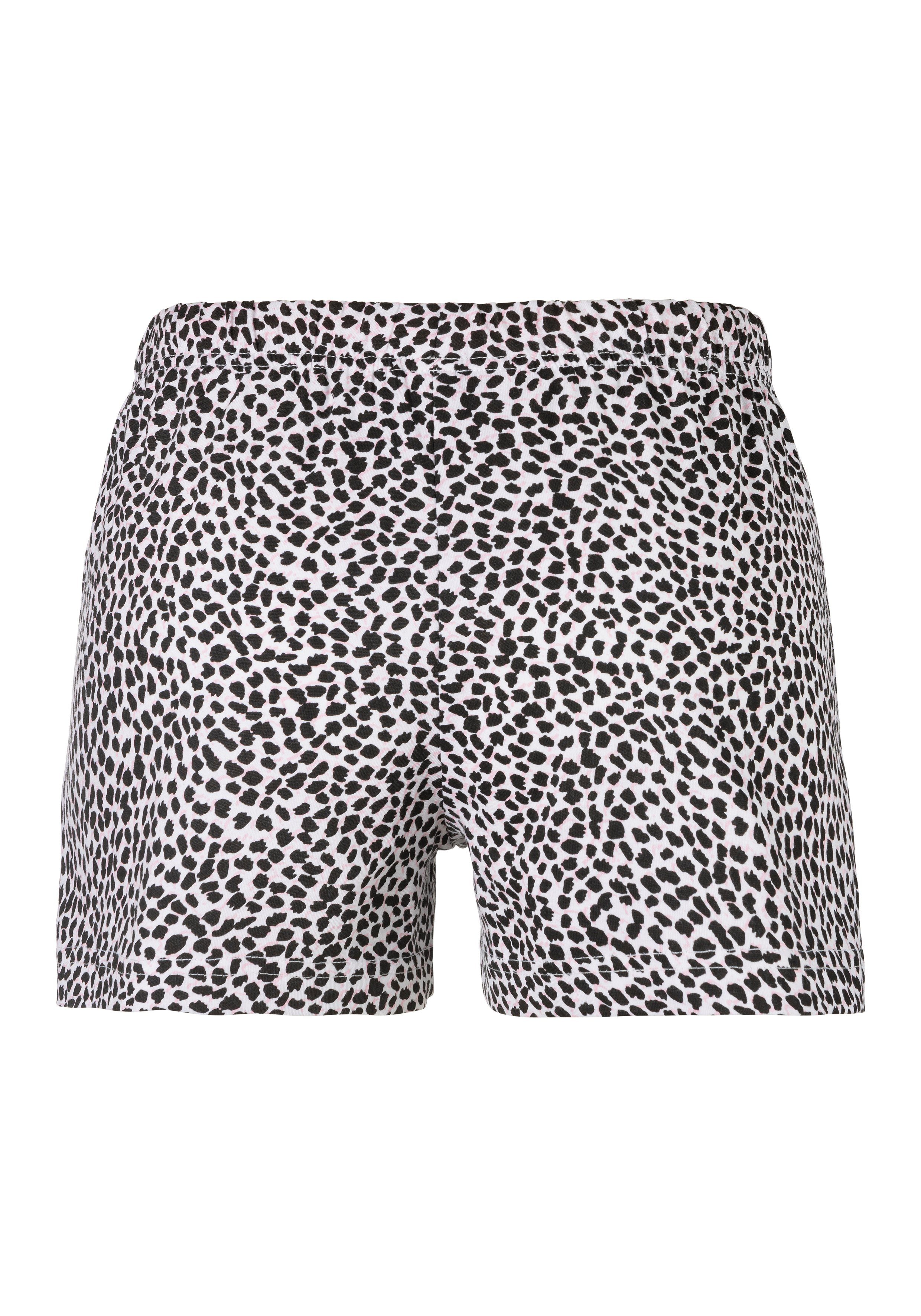 Vivance Dreams Schlafshorts im Allover-Druck