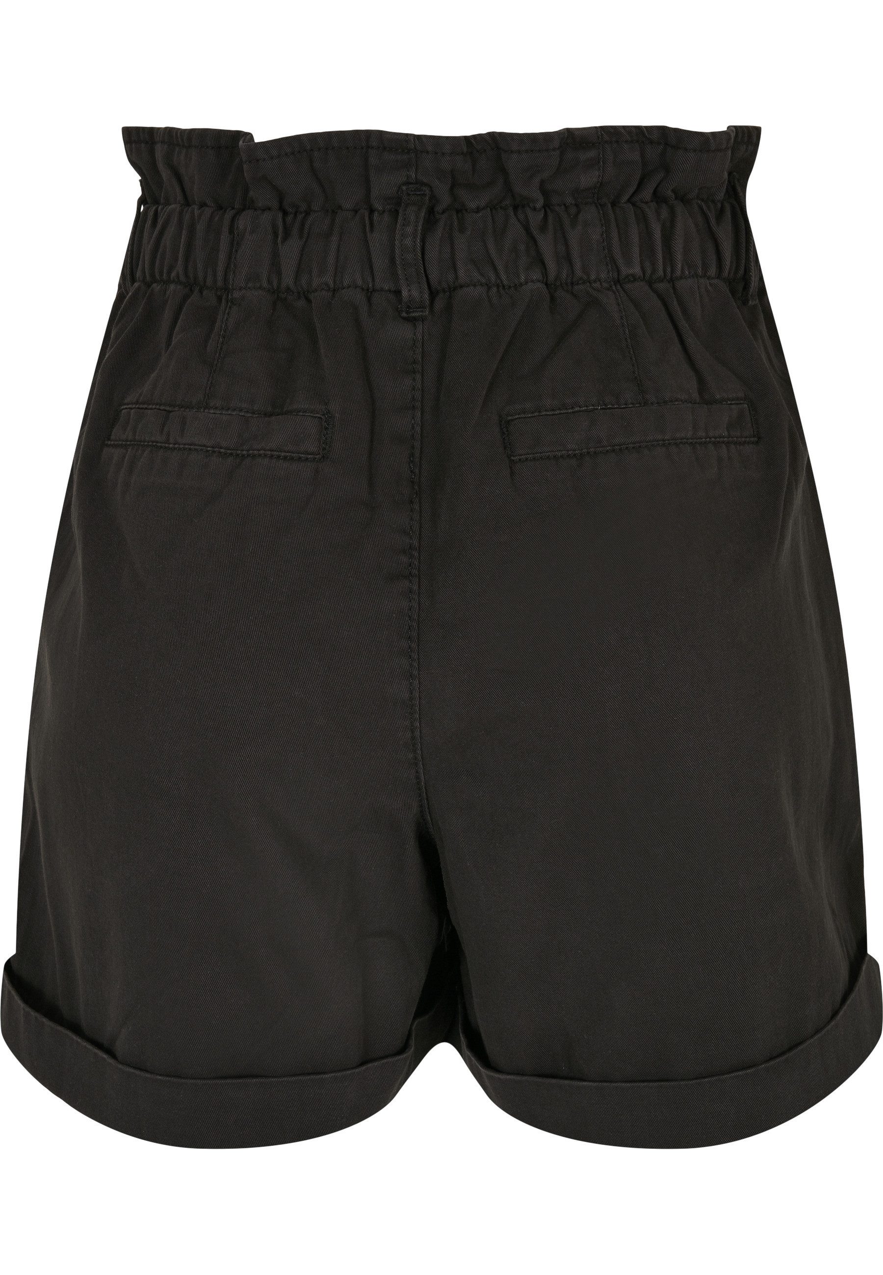 URBAN CLASSICS Stoffhose Urban Classics Damen Ladies Paperbag Shorts (1-tlg)