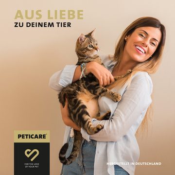 Peticare Futterbehälter Probiotika, Präbiotika Pulver für Katzen - petCat Health 3501, (100-tlg)