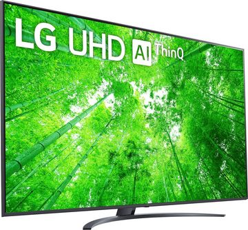 LG 75UQ81009LB LCD-LED Fernseher (189 cm/75 Zoll, 4K Ultra HD, Smart-TV, Active HDR mit HDR10 Pro, α5 Gen5 4K AI-Prozessor, HDMI 2.0, inkl. Magic-Remote Fernbedienung)